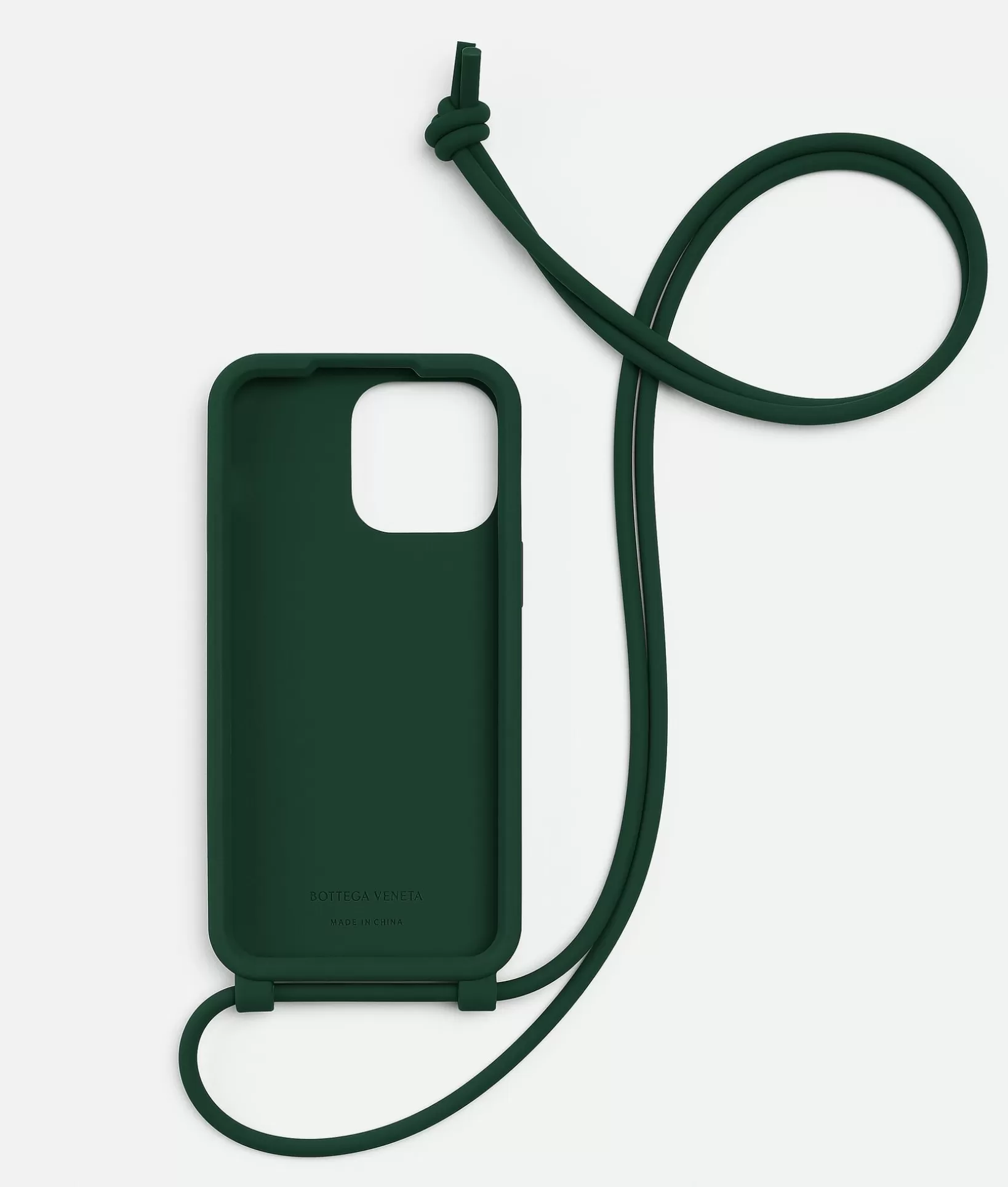 Tech | Tech>Bottega Veneta IPhone 14 Pro Max Case On Strap Emerald green