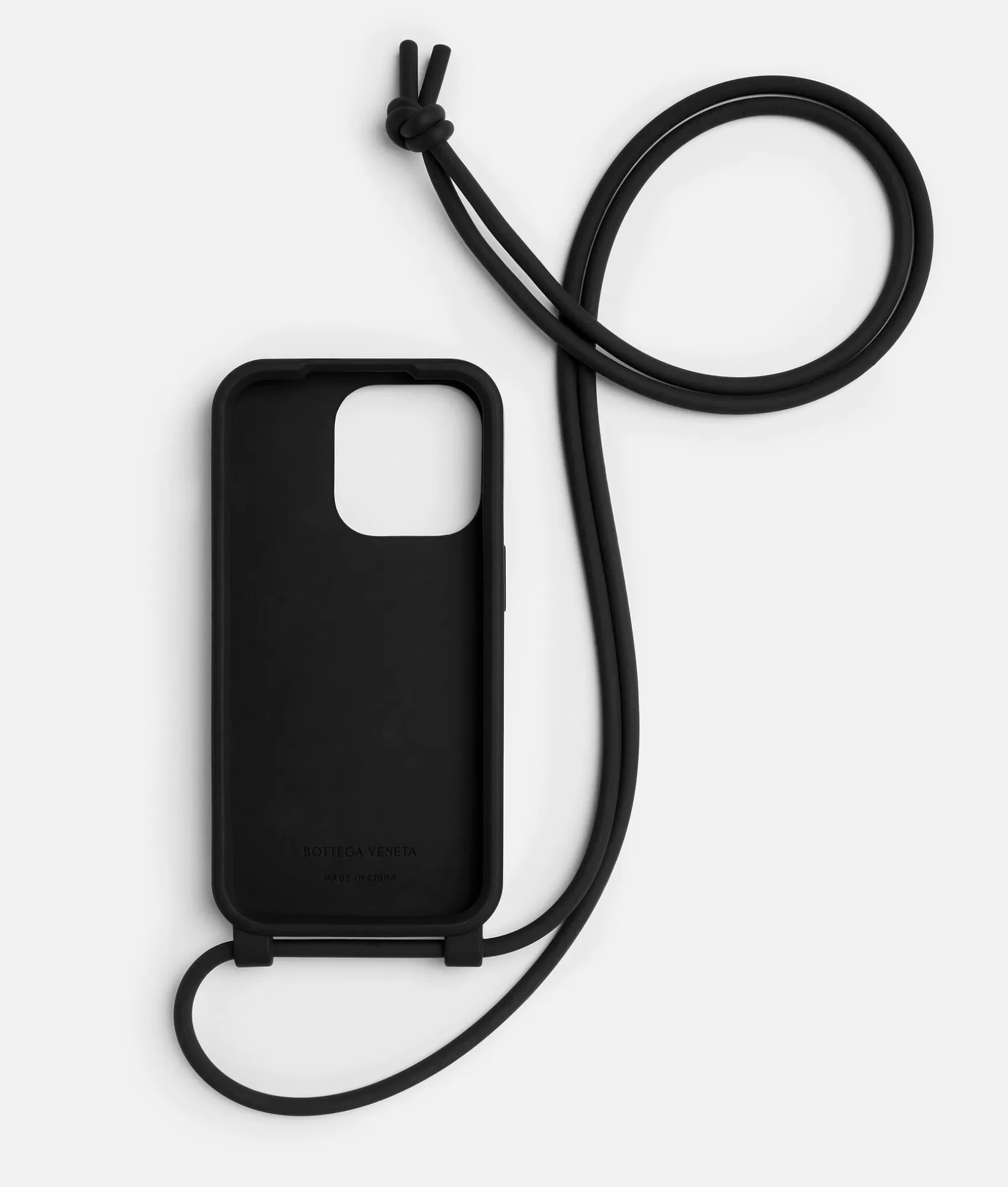 Tech | Tech>Bottega Veneta IPhone 15 Pro Case With Strap Black