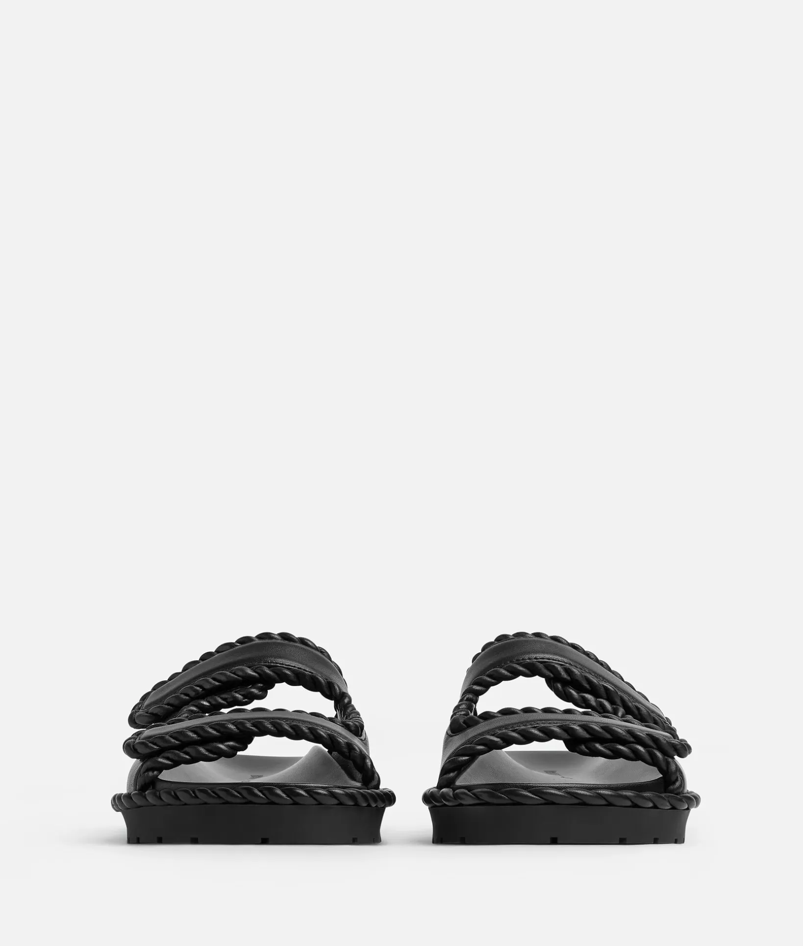 Flats | Sandals>Bottega Veneta Jack Flat Mule Black