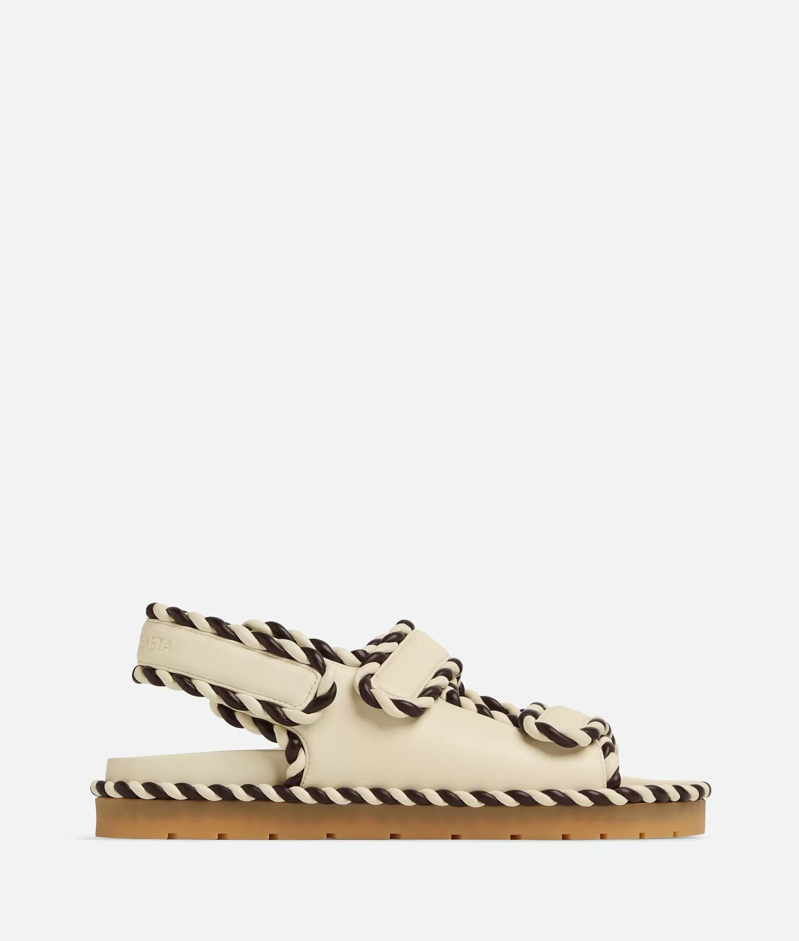 Flats | Sandals>Bottega Veneta Jack Flat Sandal String / Fondant