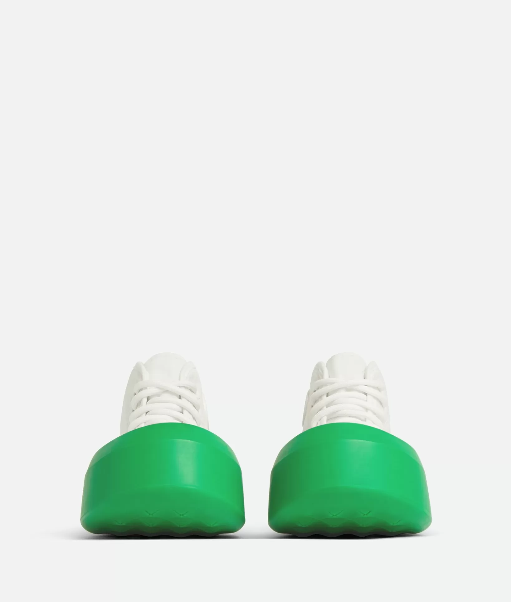 Sneakers>Bottega Veneta Jumbo Sneaker Optic white/parakeet