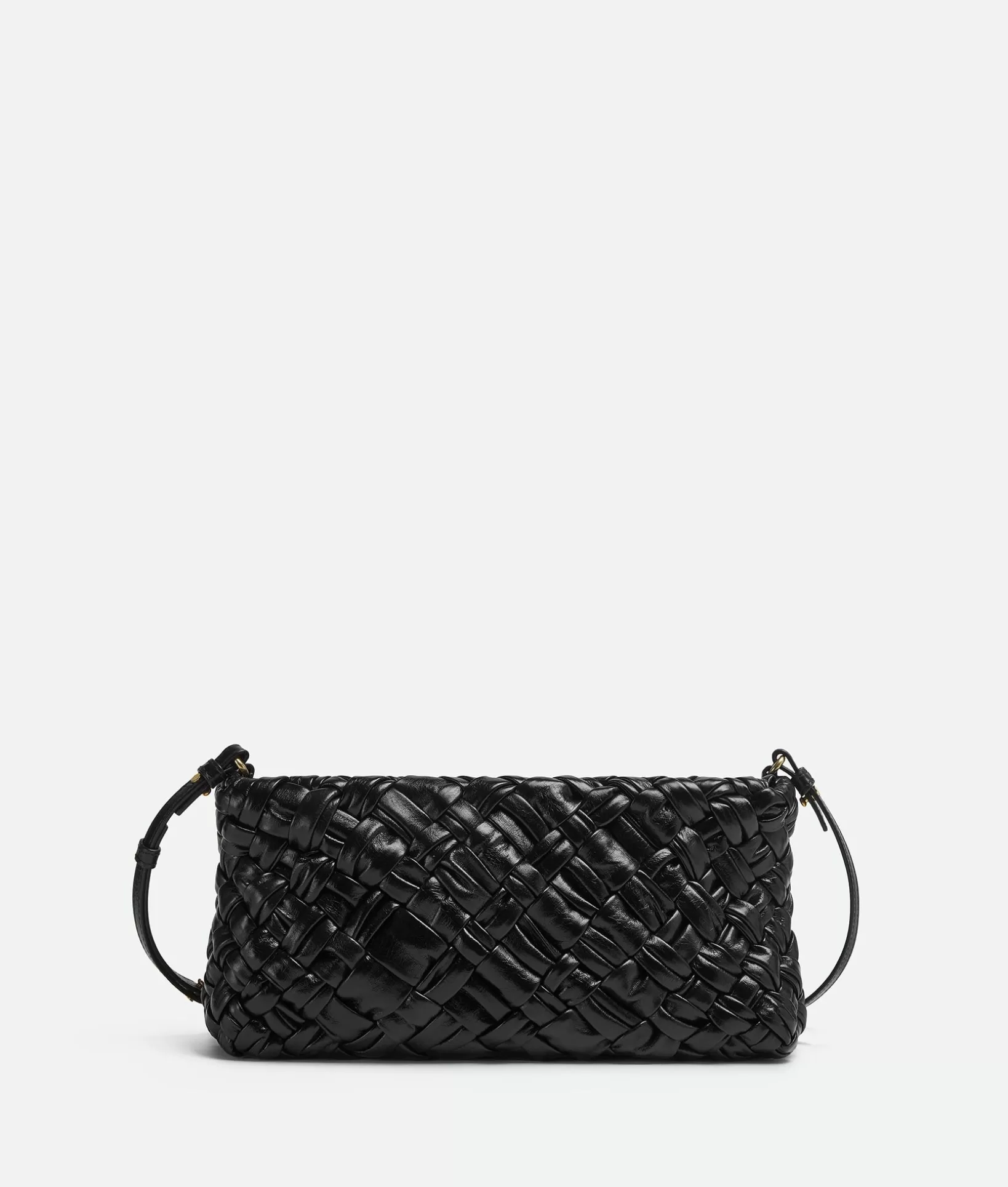 Shoulder>Bottega Veneta Kalimero Cha-Cha Black