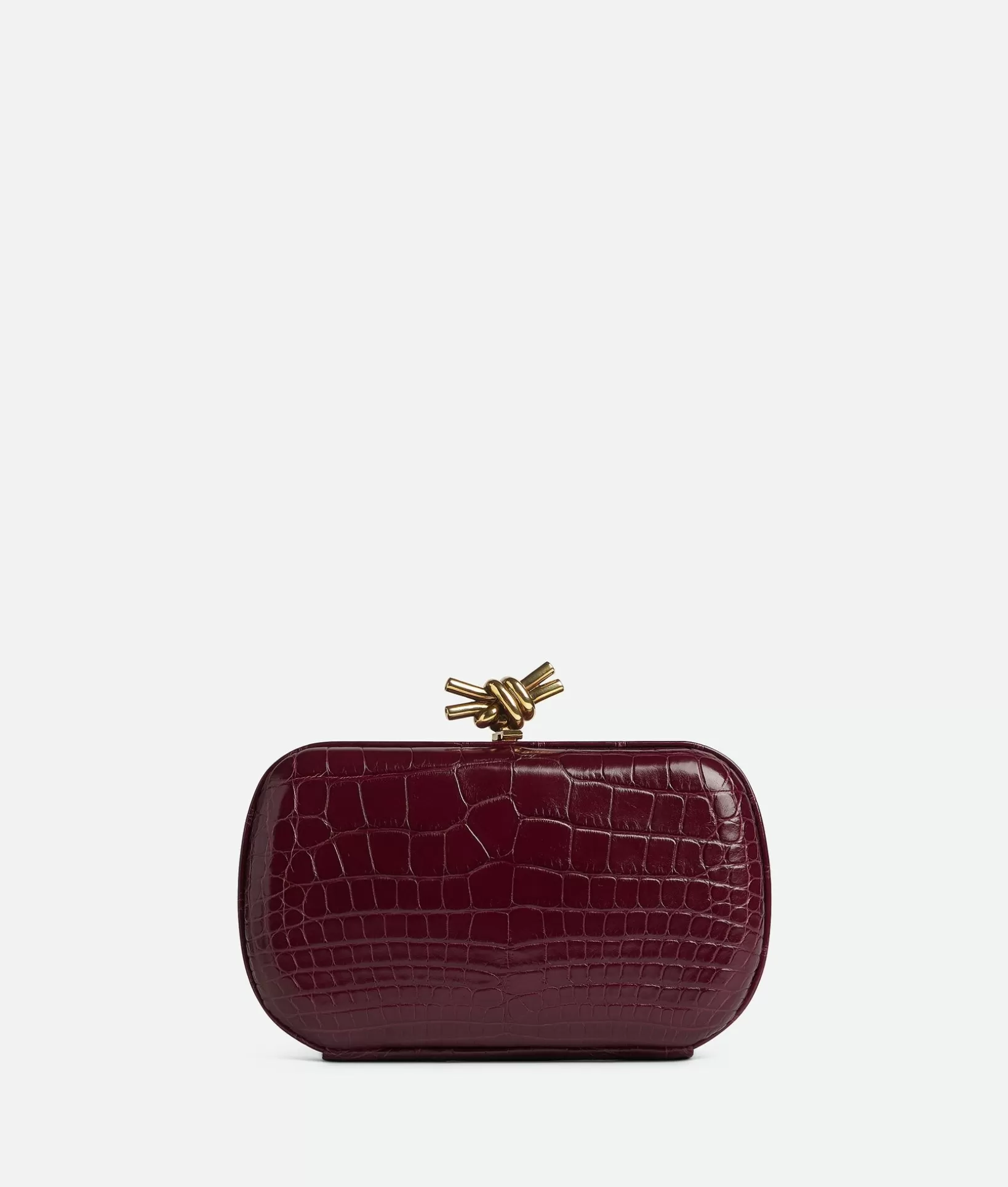 Clutch>Bottega Veneta Knot Barolo