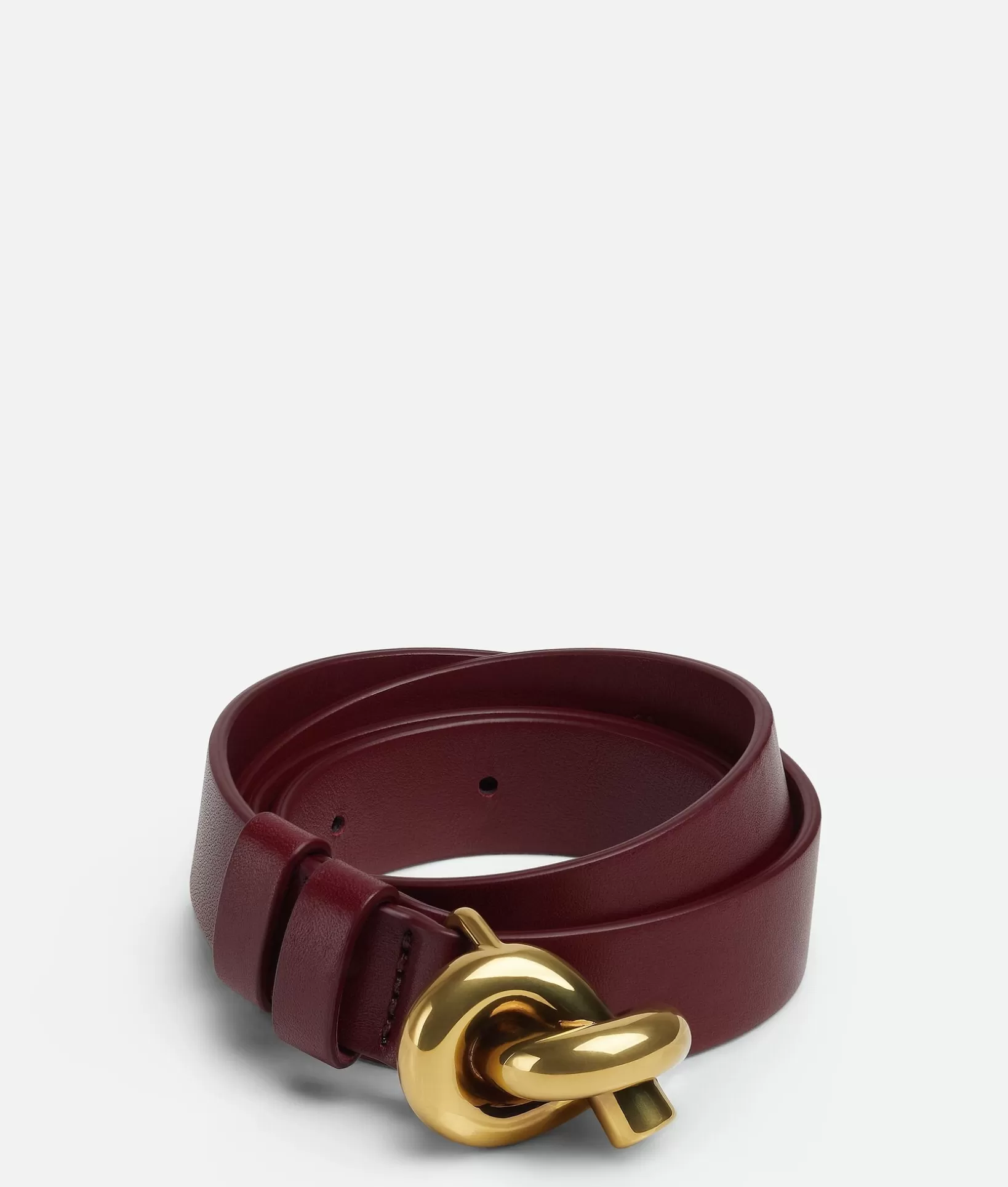 Belts>Bottega Veneta Knot Belt Barolo