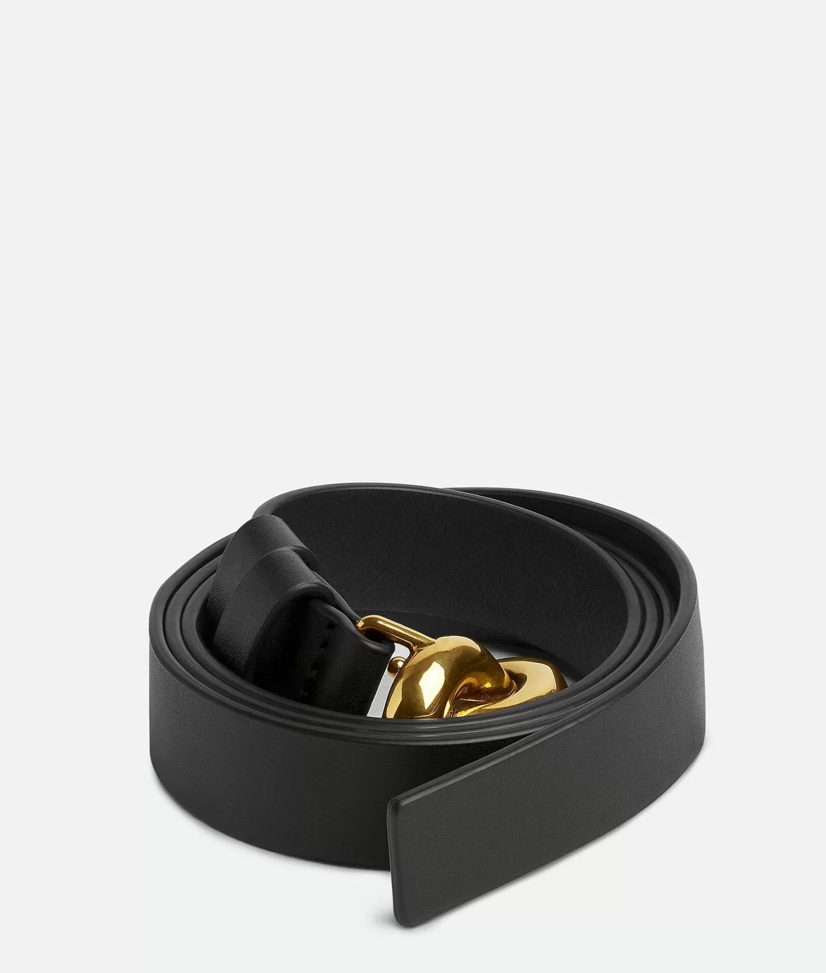 Belts>Bottega Veneta Knot Belt Black