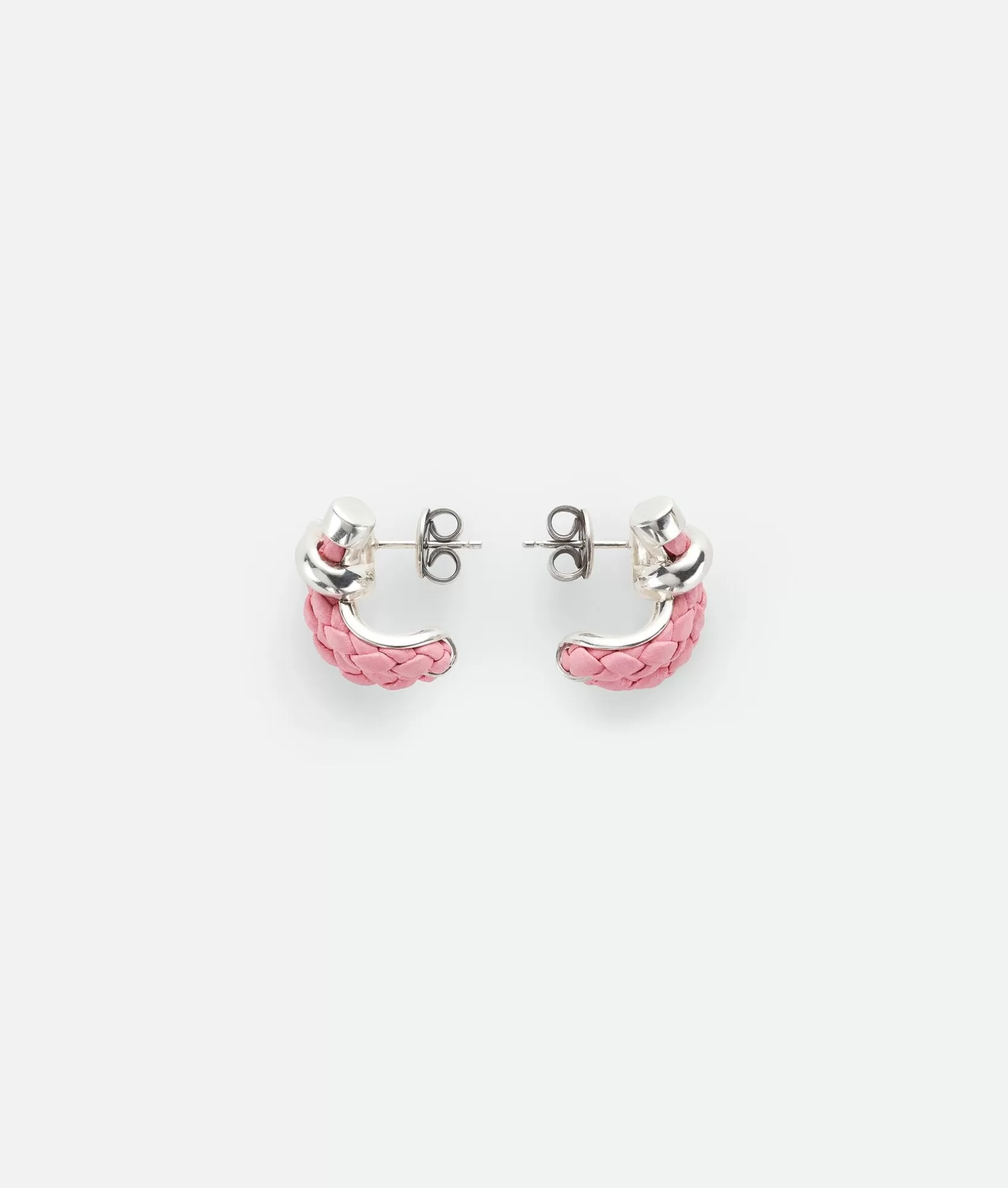 Earrings>Bottega Veneta Knot Hoop Earrings Ribbon