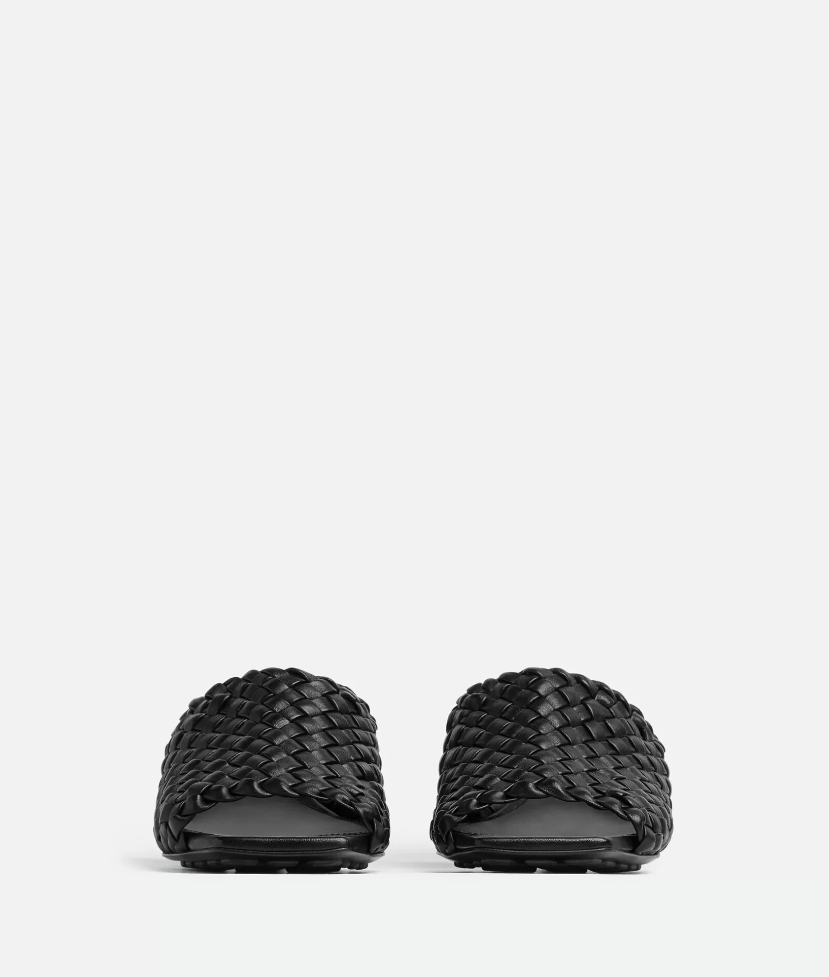 Sandals>Bottega Veneta Knot Mule Black