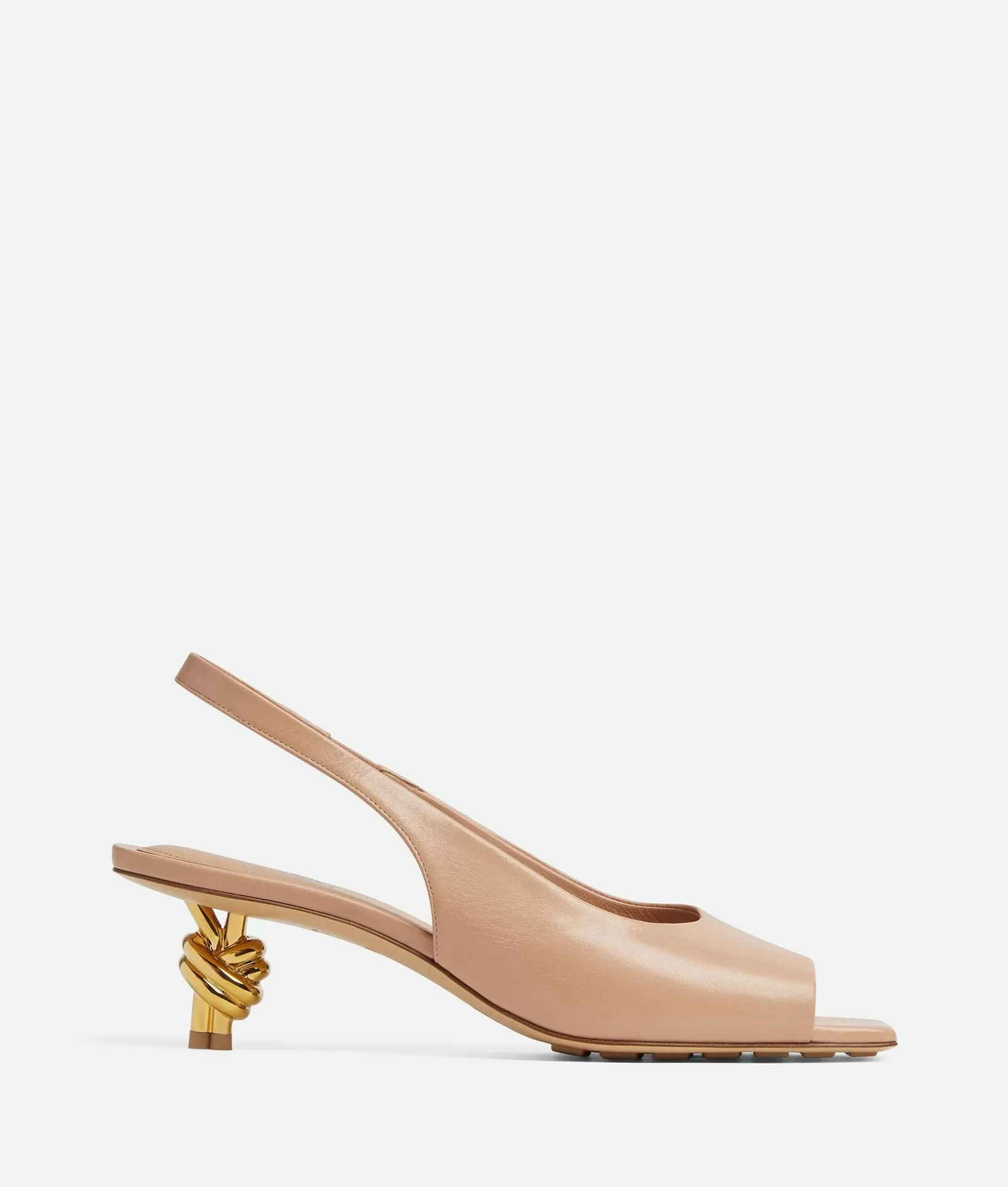 Sandals>Bottega Veneta Knot Sandal Cipria