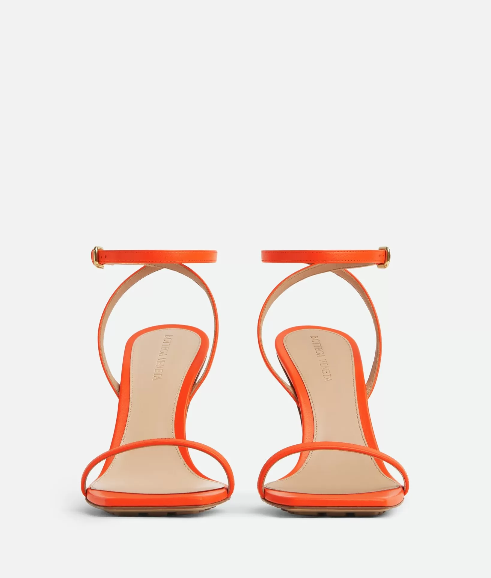 Sandals>Bottega Veneta Knot Sandal New orange