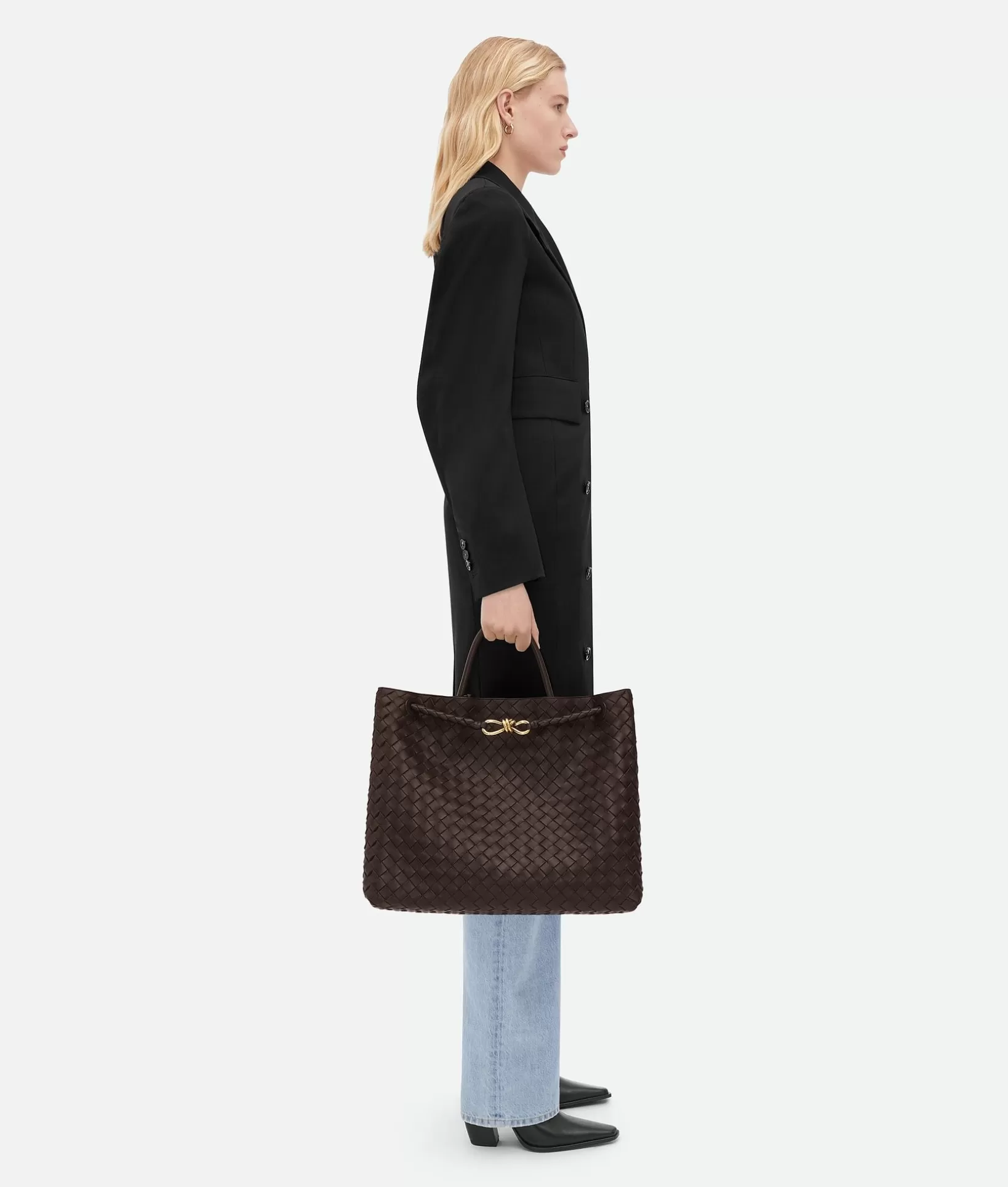 Shopper | Handle>Bottega Veneta Large Andiamo Fondant