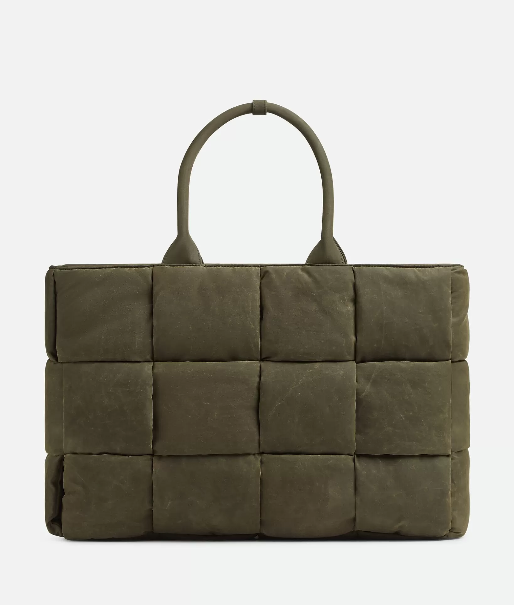 Shopper>Bottega Veneta Large Arco Padded Tote Bag Olive