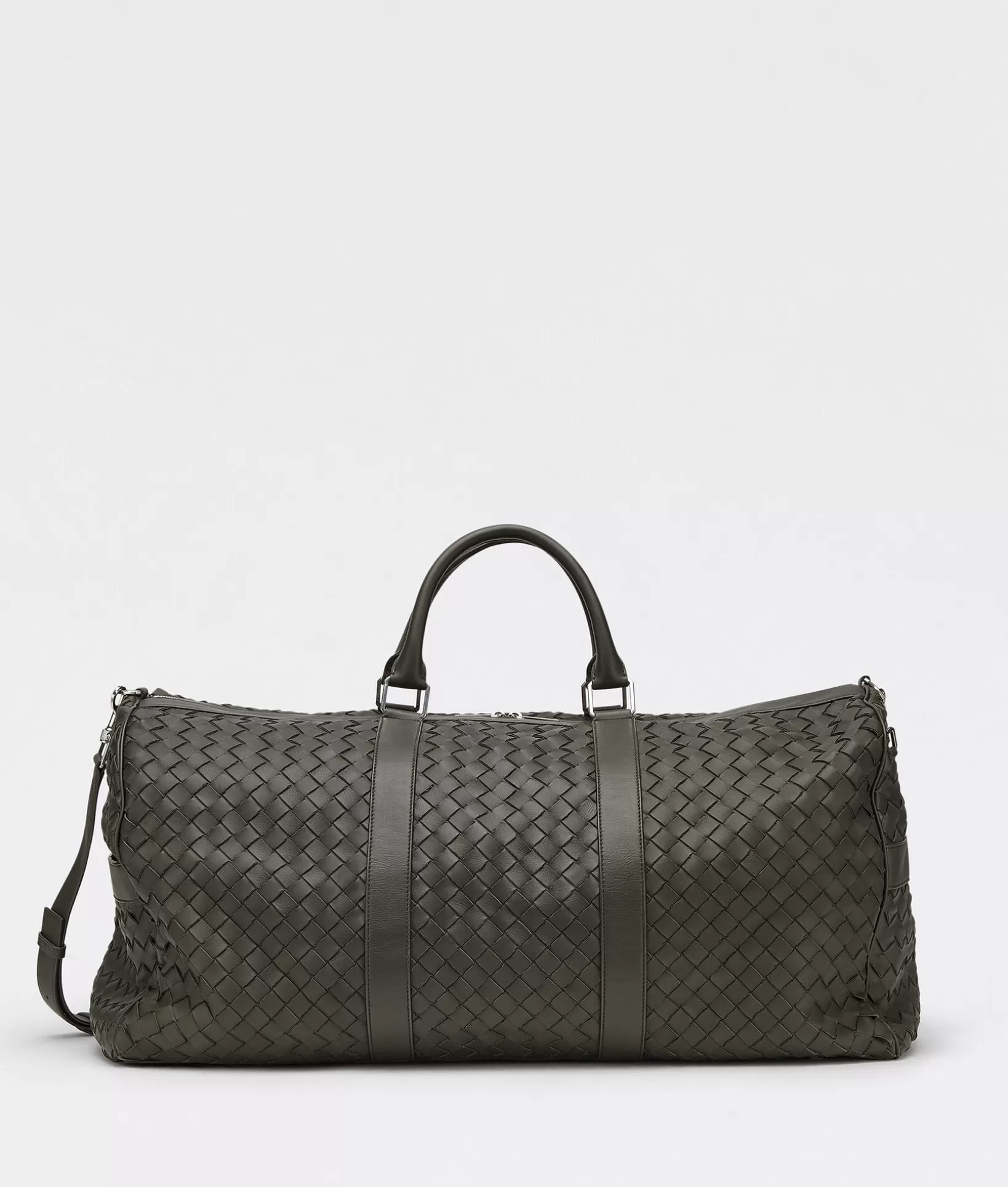 Travel Bags | Travel Bags>Bottega Veneta Large Classic Intrecciato Duffle Camping