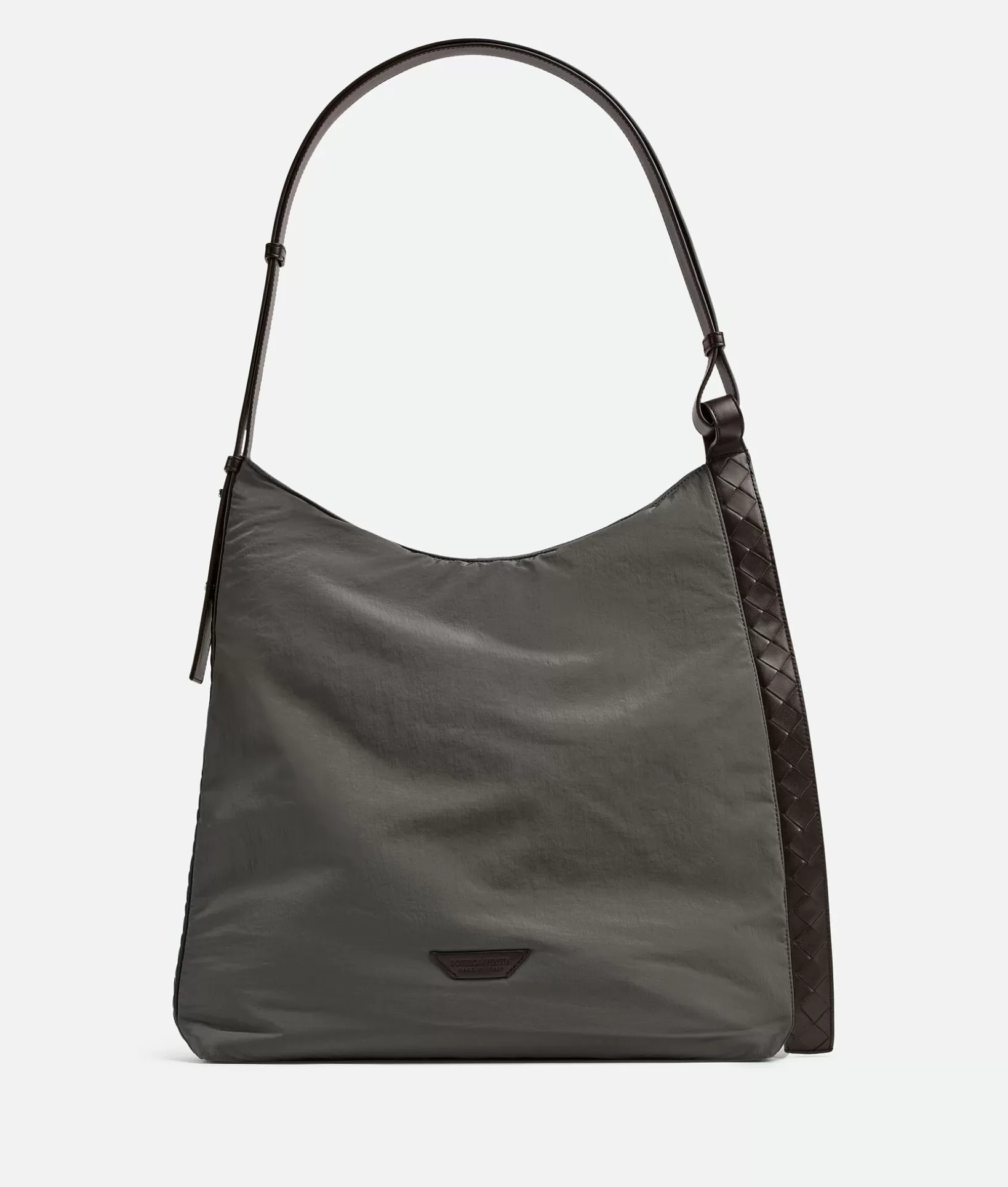 Shopper>Bottega Veneta Large Crossroad Hobo Light graphite