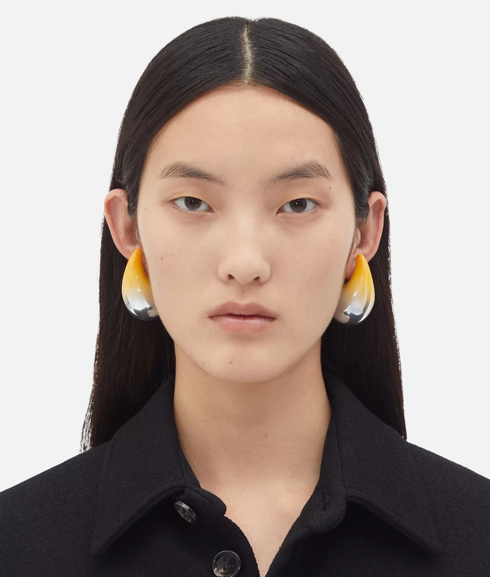 Earrings>Bottega Veneta Large Drop Earrings Mango