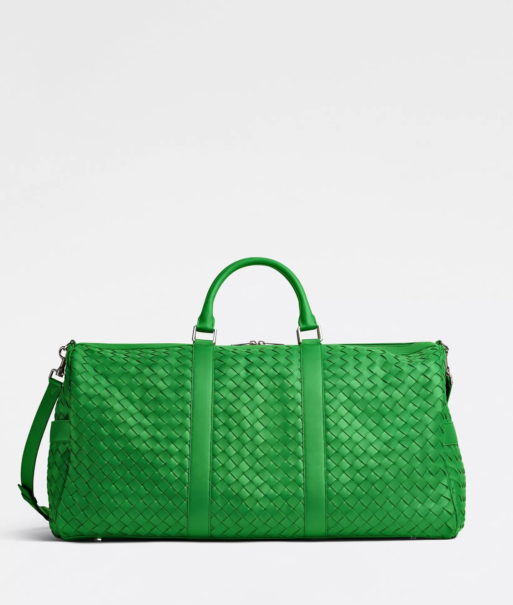 Travel Bags | Travel Bags>Bottega Veneta Large Intrecciato Duffle Parakeet