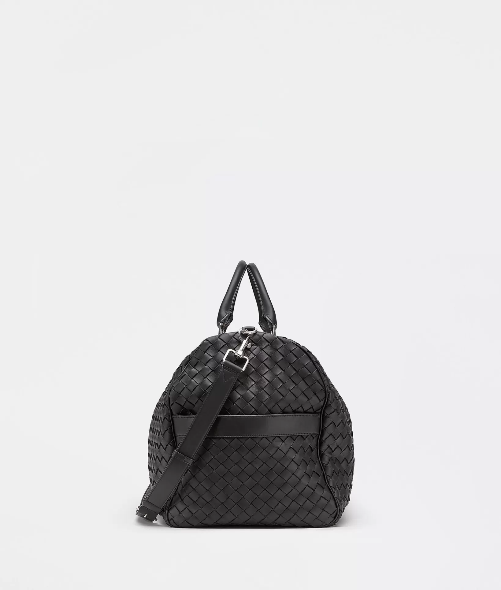 Travel Bags | Travel Bags>Bottega Veneta Large Intrecciato Duffle Black