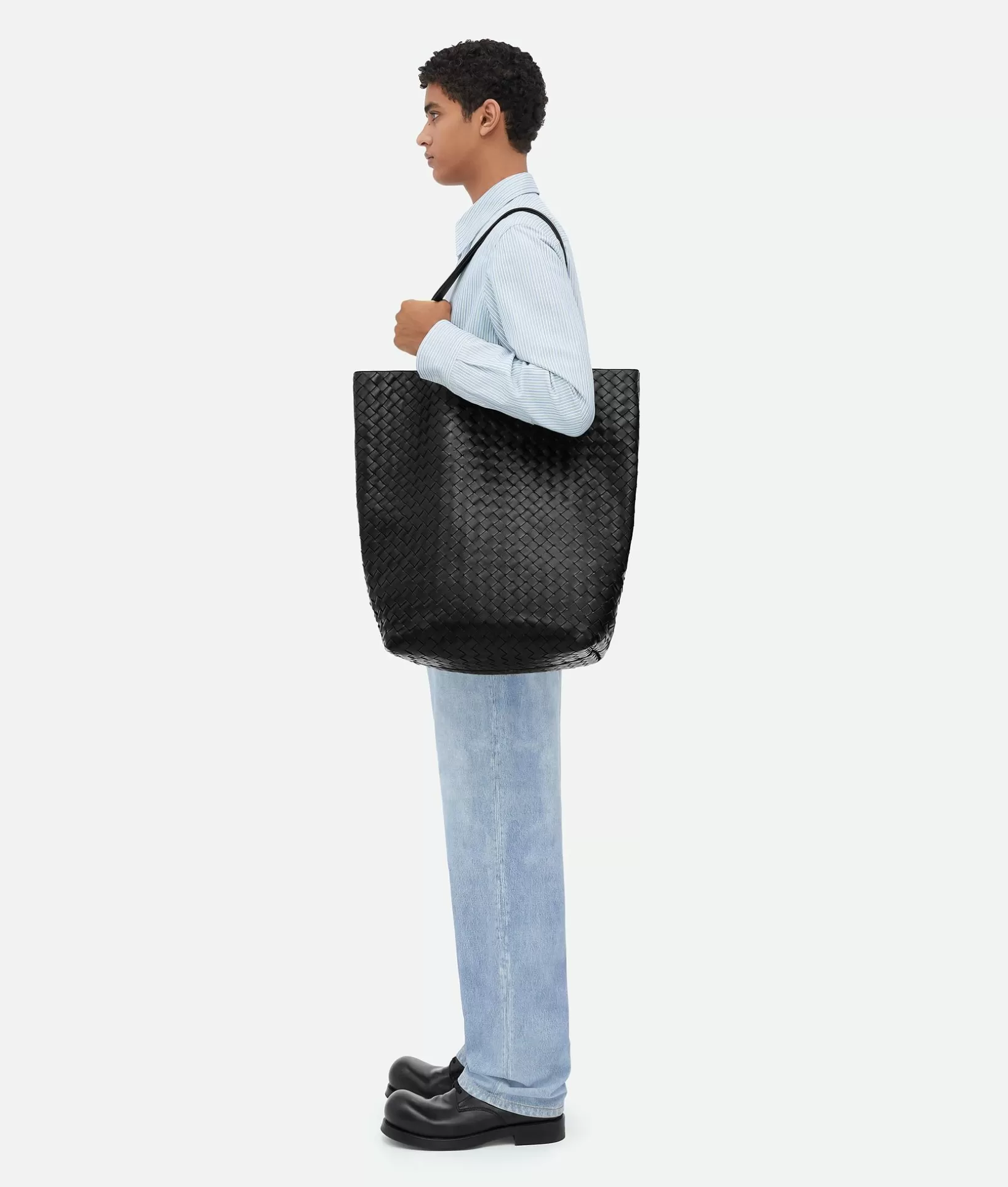 Shopper | Shopper>Bottega Veneta Large Intrecciato Tote Bag Black