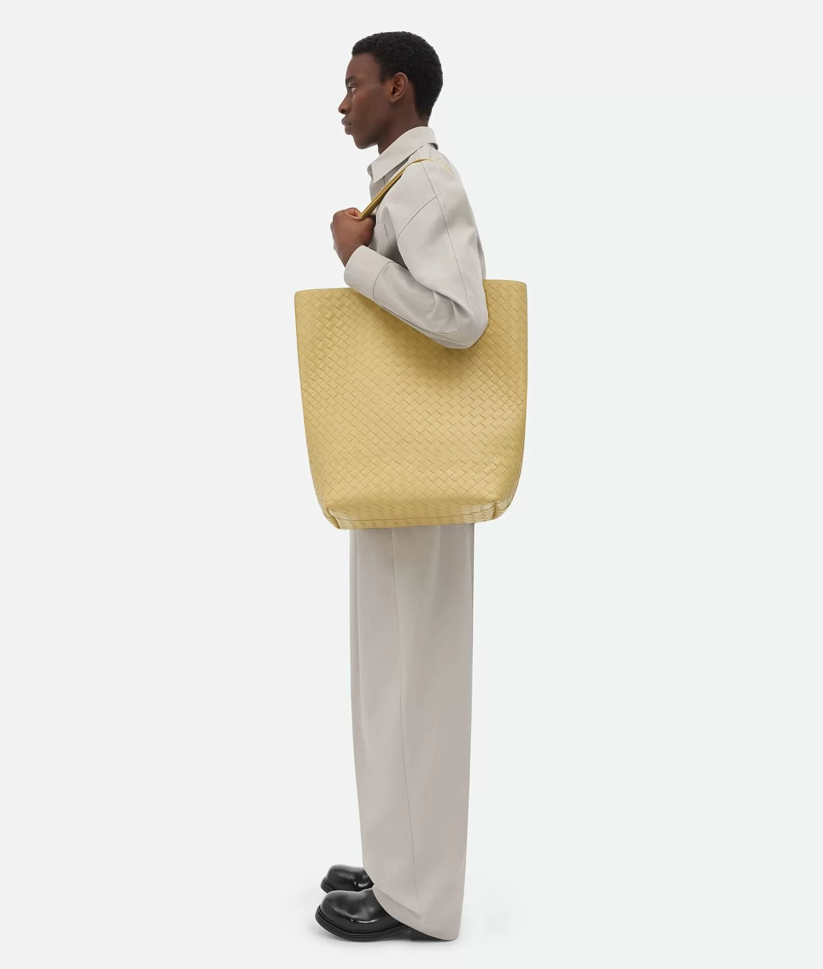 Shopper | Shopper>Bottega Veneta Large Intrecciato Tote Bag Tapioca