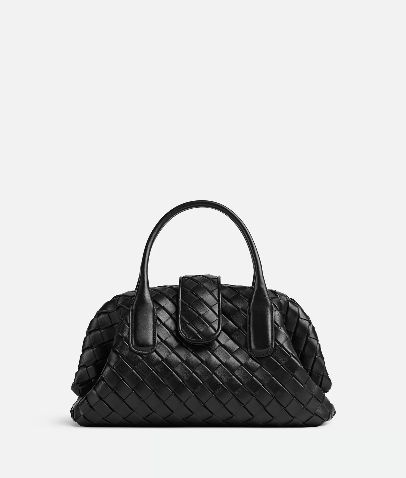 Handle>Bottega Veneta Lauren 1980 Teen Bauletto Black