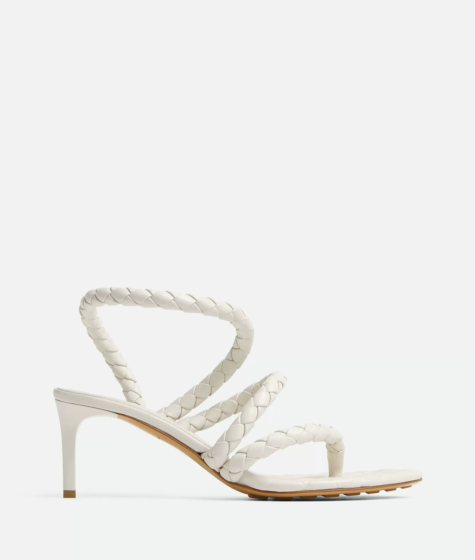 Sandals>Bottega Veneta Leaf Sandal White