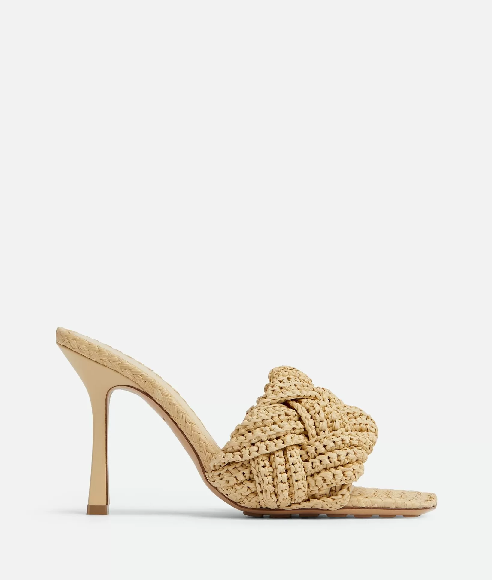 Sandals>Bottega Veneta Lido Mule Cane sugar