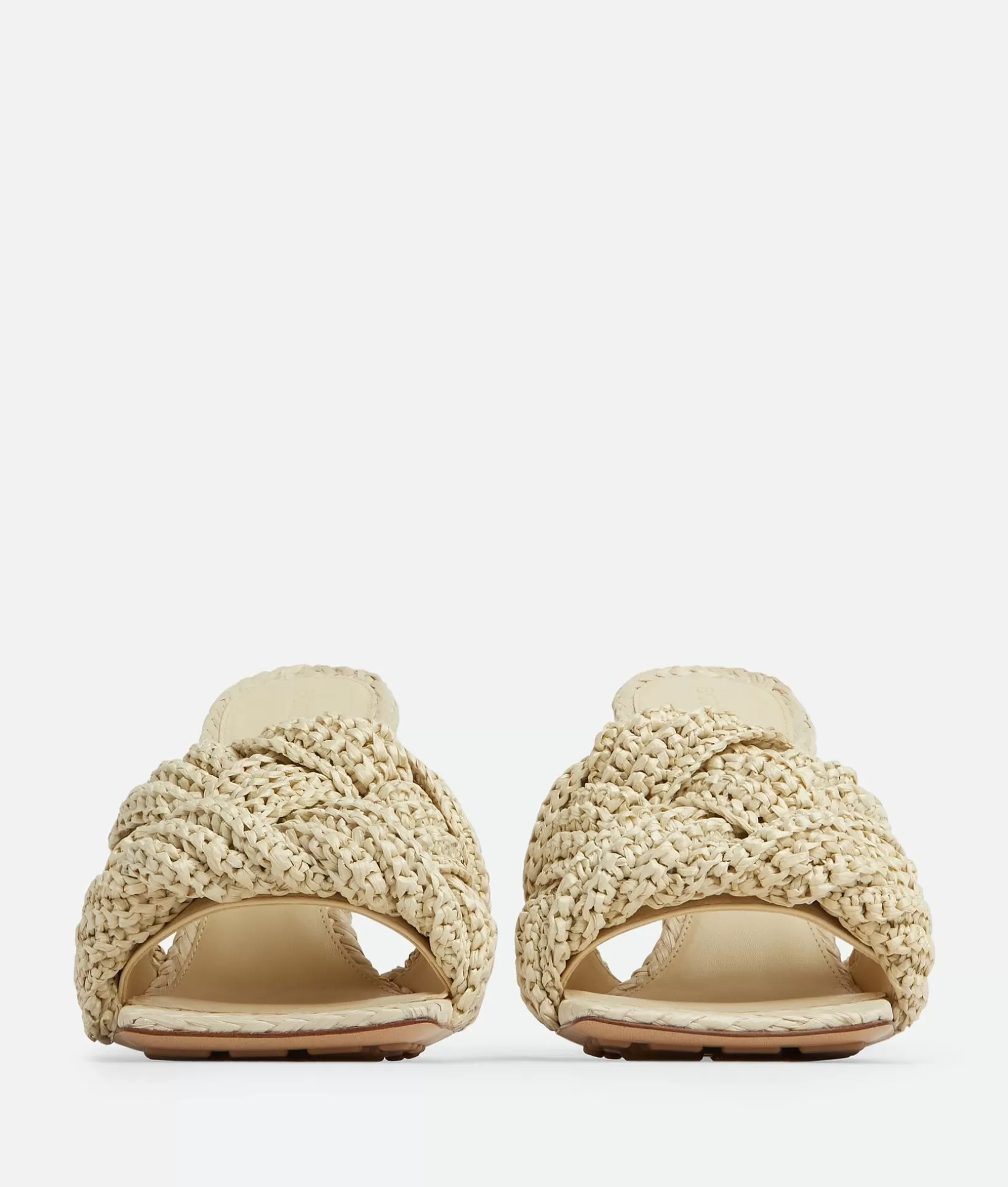 Sandals>Bottega Veneta Lido Mule White