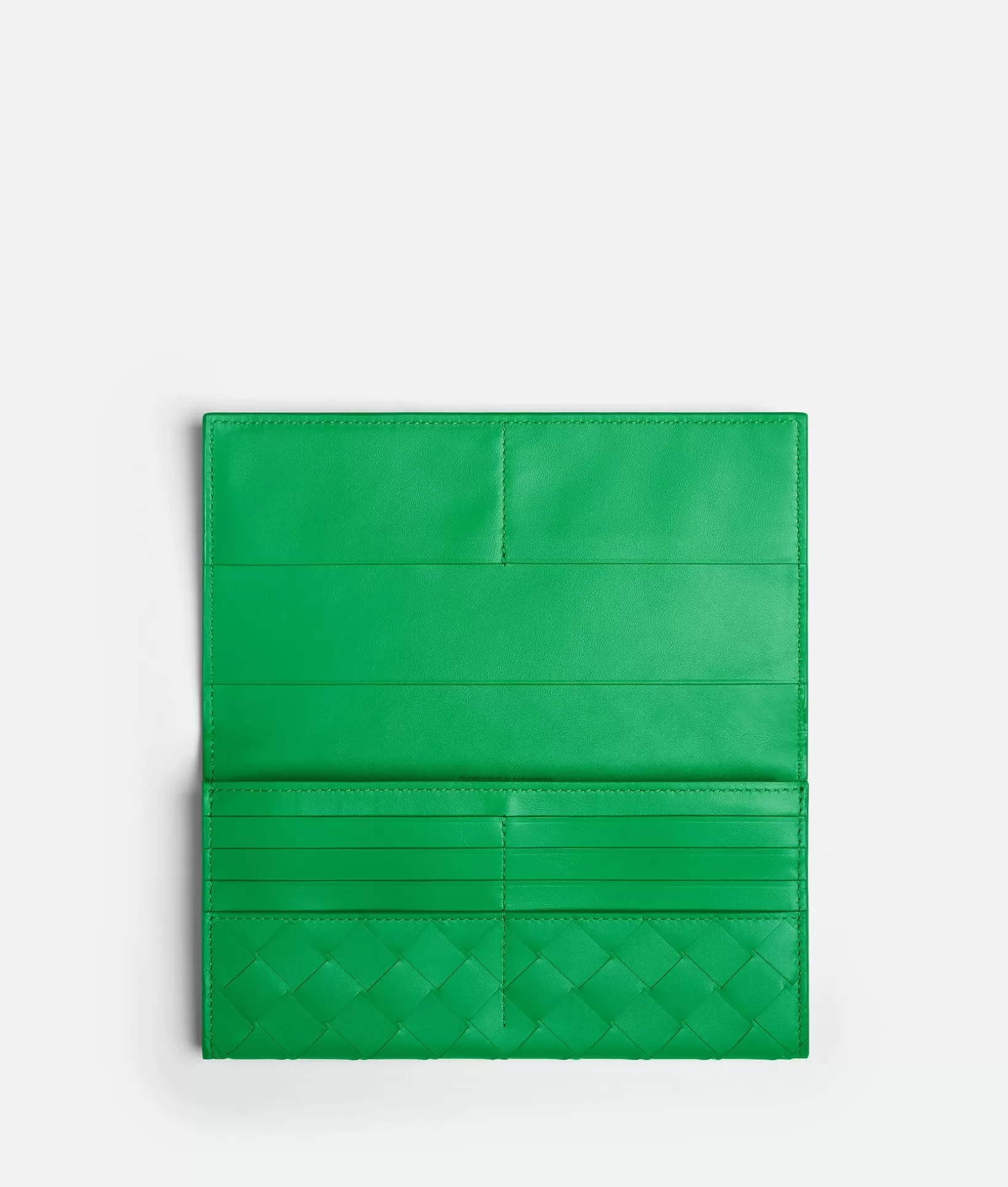 Long Wallets>Bottega Veneta Long Wallet With Coin Purse Parakeet