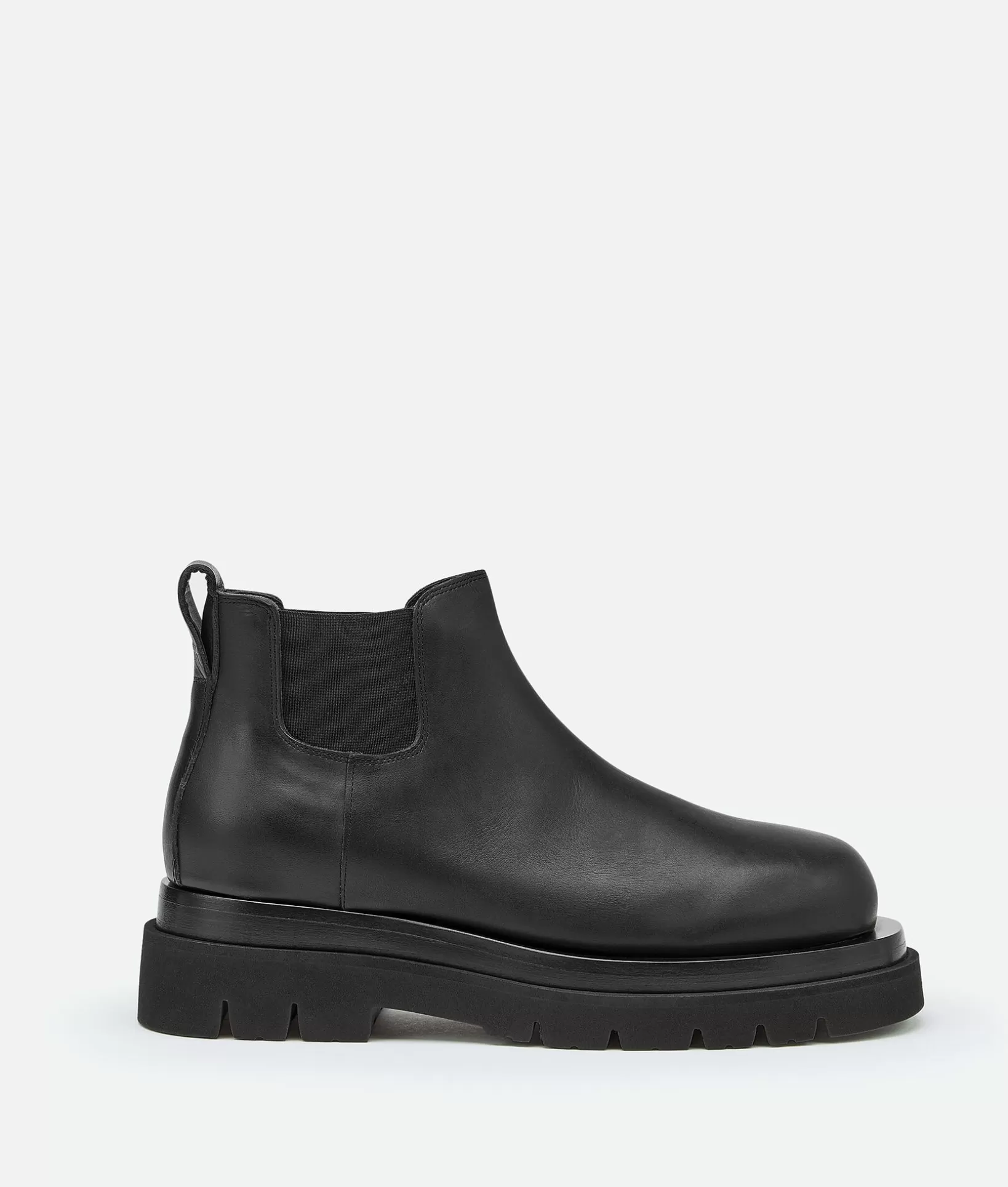 Boots>Bottega Veneta Lug Chelsea Ankle Boot Black