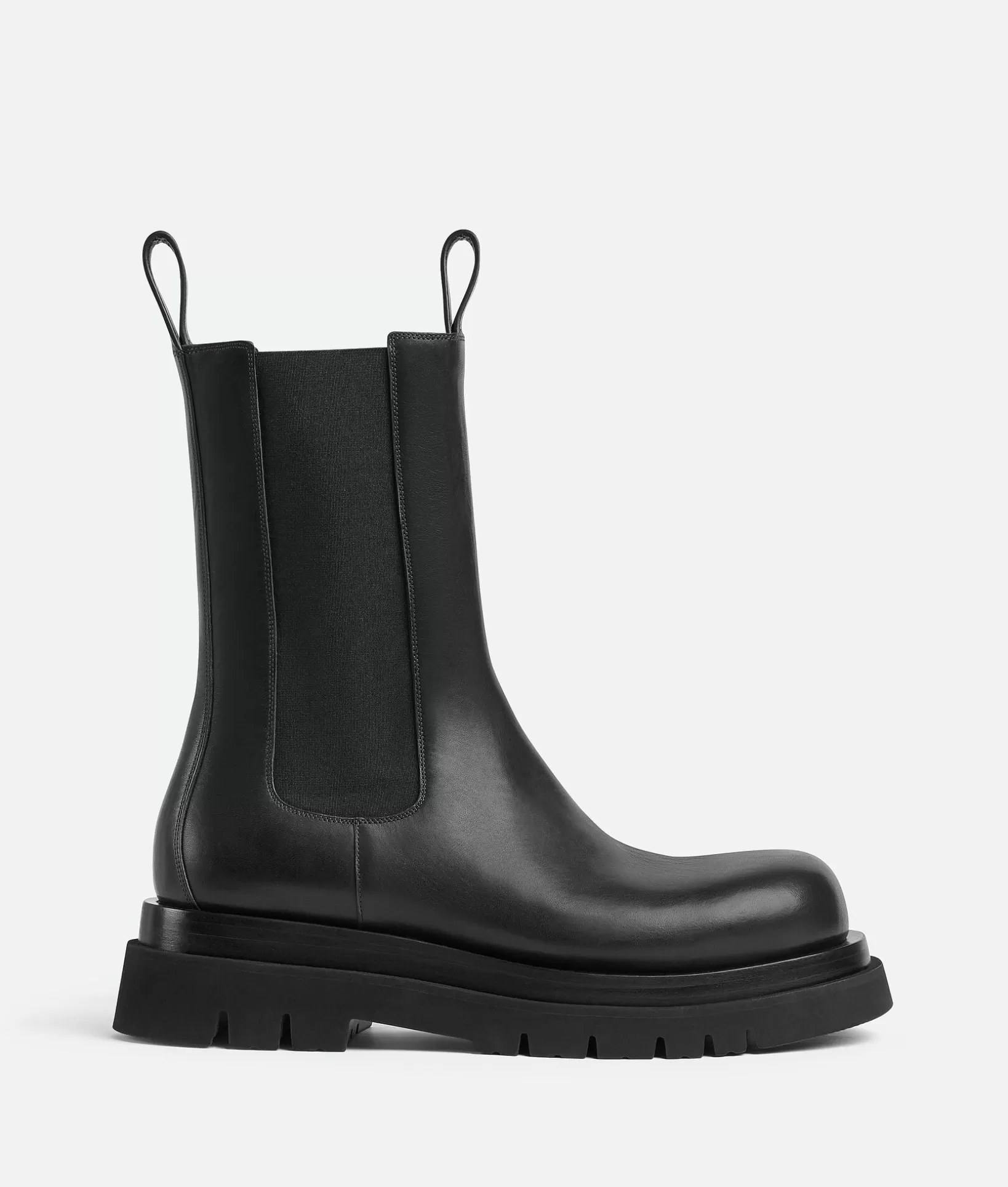 Boots>Bottega Veneta Lug Chelsea Boot Black