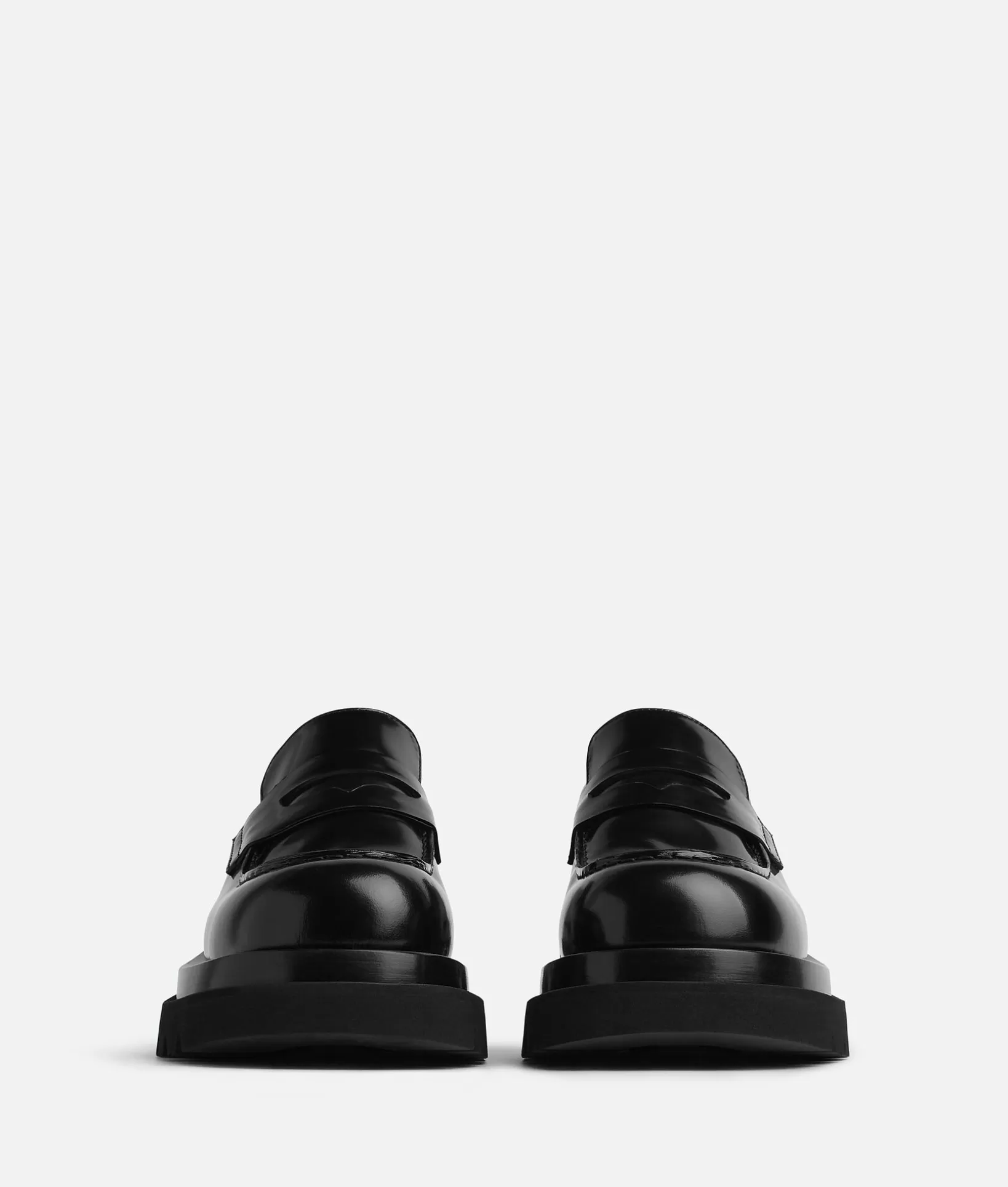 Flats>Bottega Veneta Lug Loafer Black