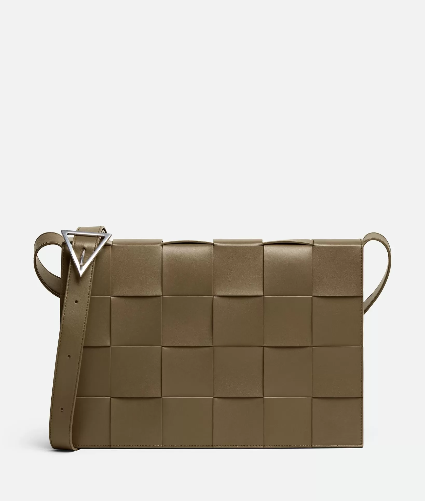 Crossbody>Bottega Veneta Maxi Cassette Argil