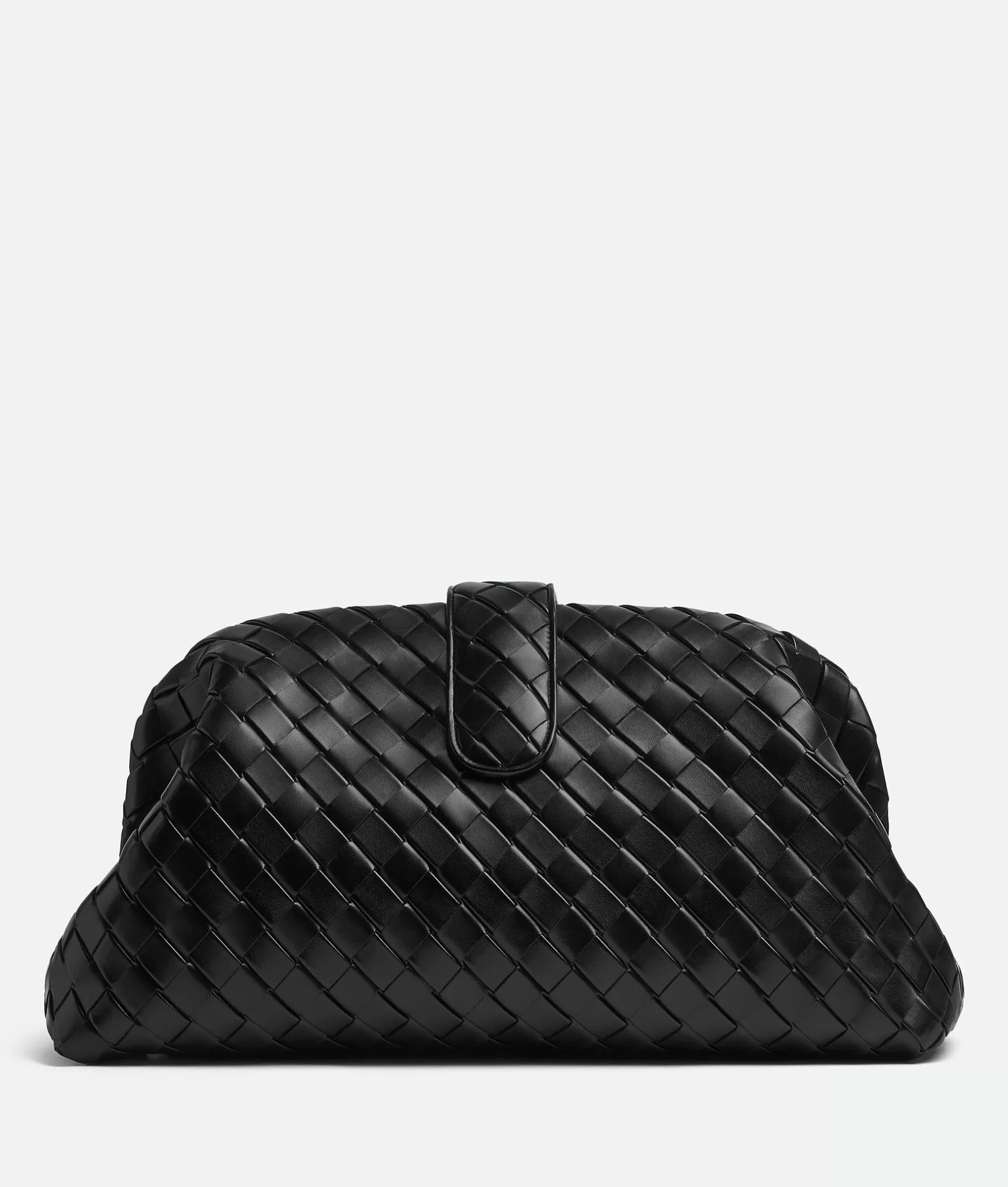 Clutch>Bottega Veneta Maxi Lauren 1980 Black