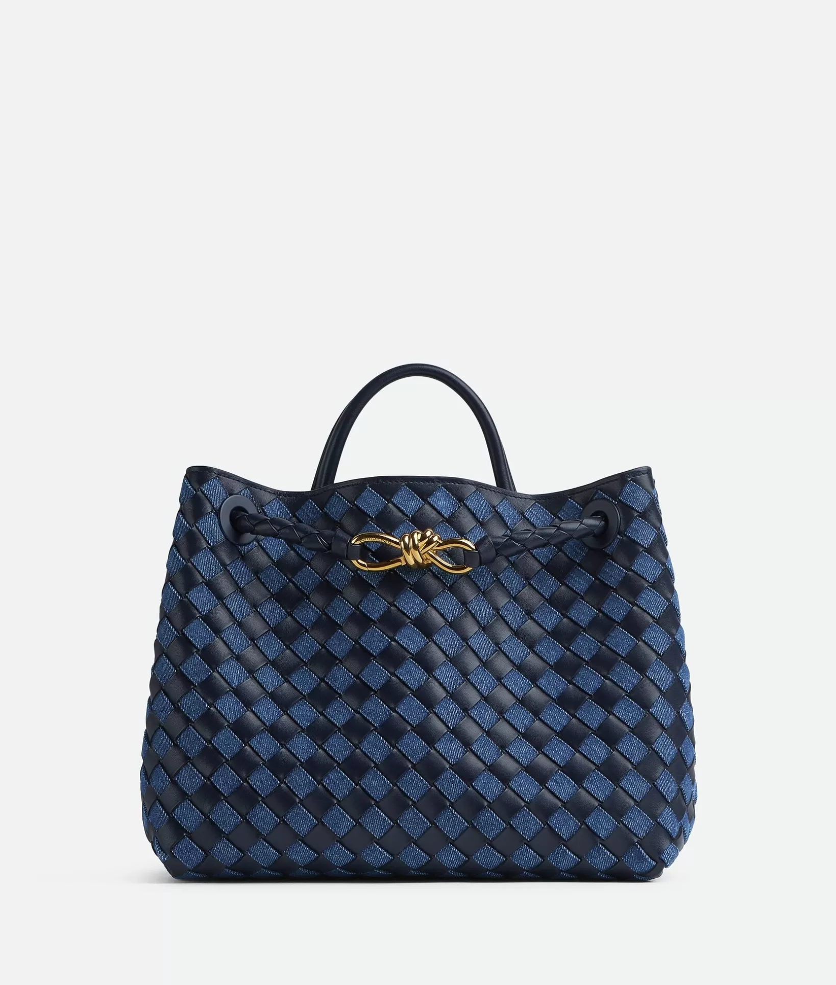 Crossbody>Bottega Veneta Medium Andiamo Abyss/indigo