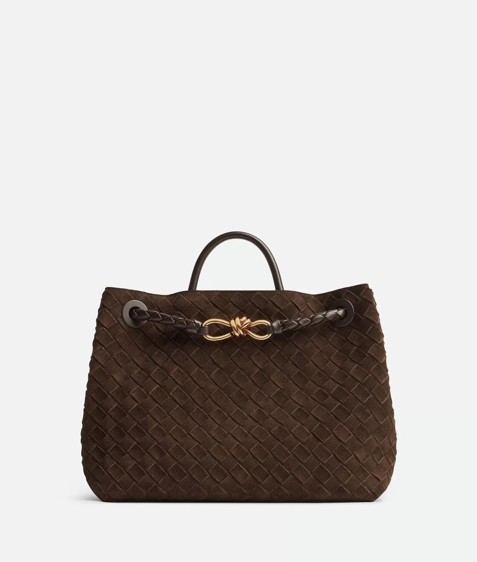 Handle | Crossbody>Bottega Veneta Medium Andiamo Fondant