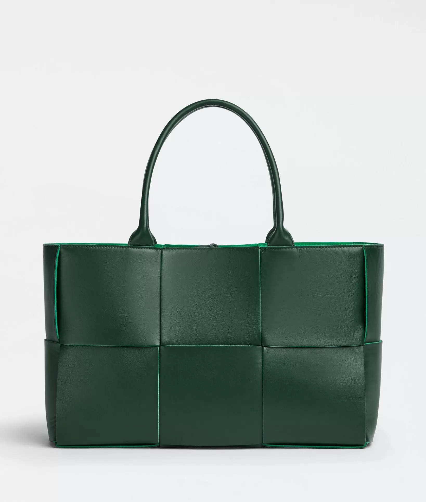 Shopper>Bottega Veneta Medium Arco Tote Bag Raintree/parakeet