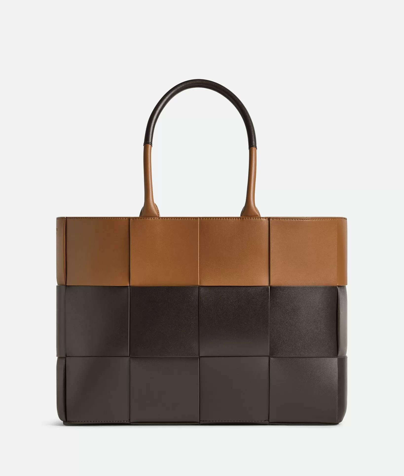 Shopper>Bottega Veneta Medium Arco Tote Bag Fondant/wood