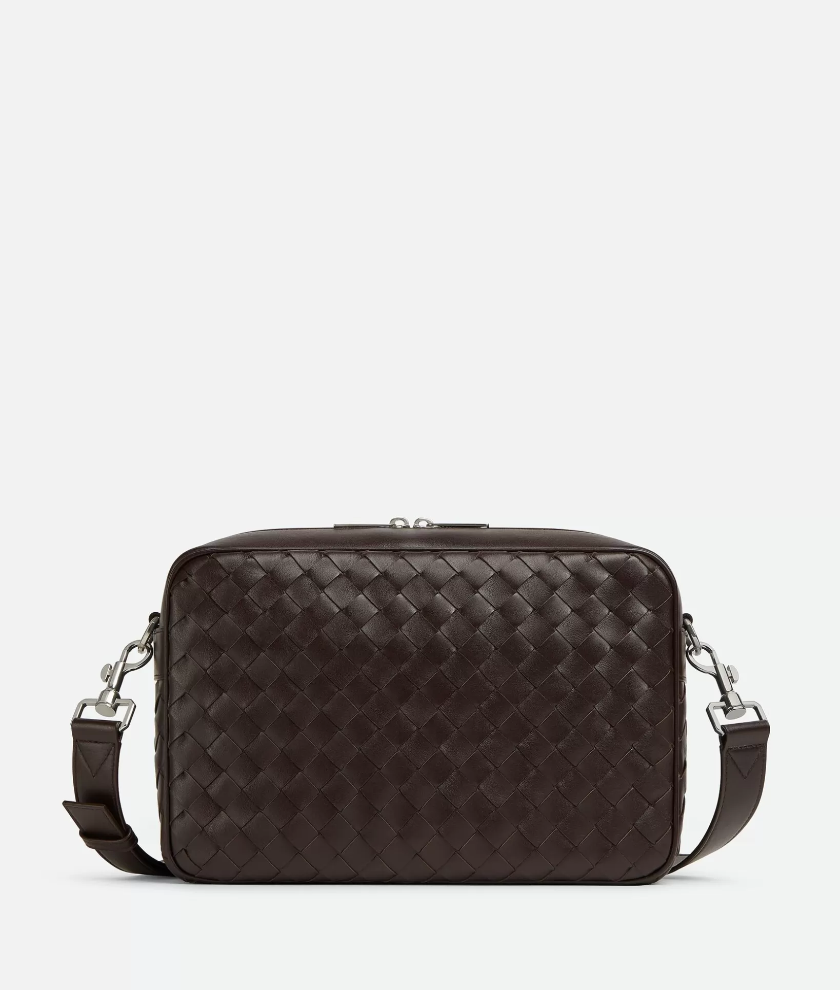 Crossbody>Bottega Veneta Medium Intrecciato Camera Bag Fondant