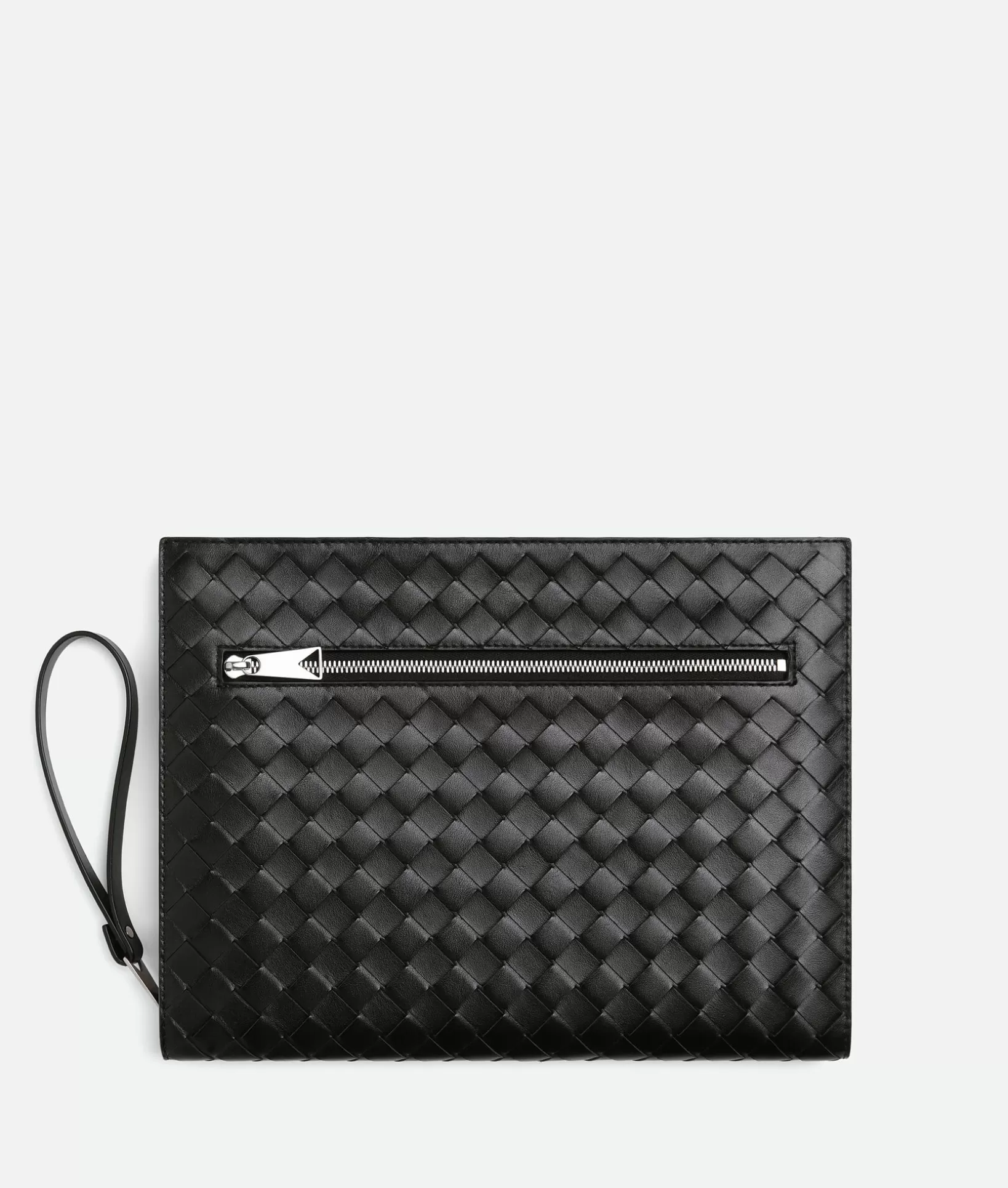 Document Case>Bottega Veneta Medium Intrecciato Document Case Black