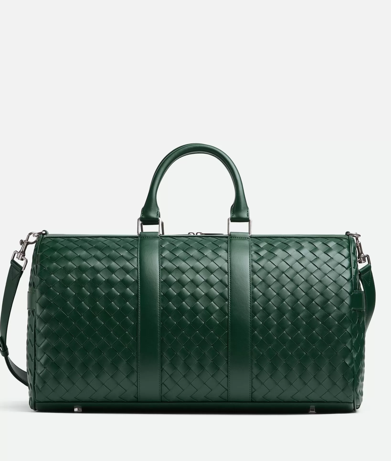 Travel Bags | Travel Bags>Bottega Veneta Medium Intrecciato Duffle Emerald green