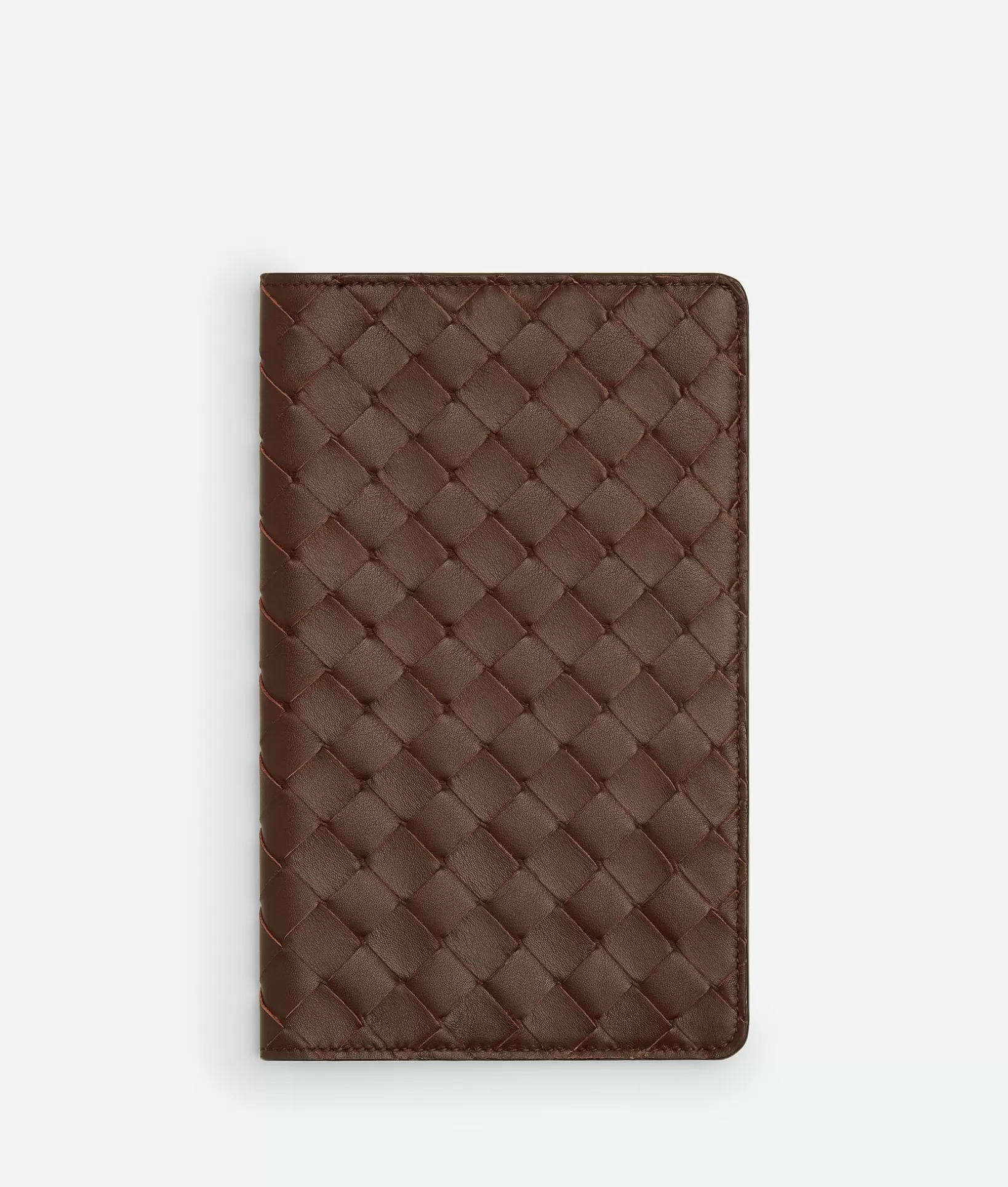 Pouches | Pouches>Bottega Veneta Medium Intrecciato Notebook Cover Brownie