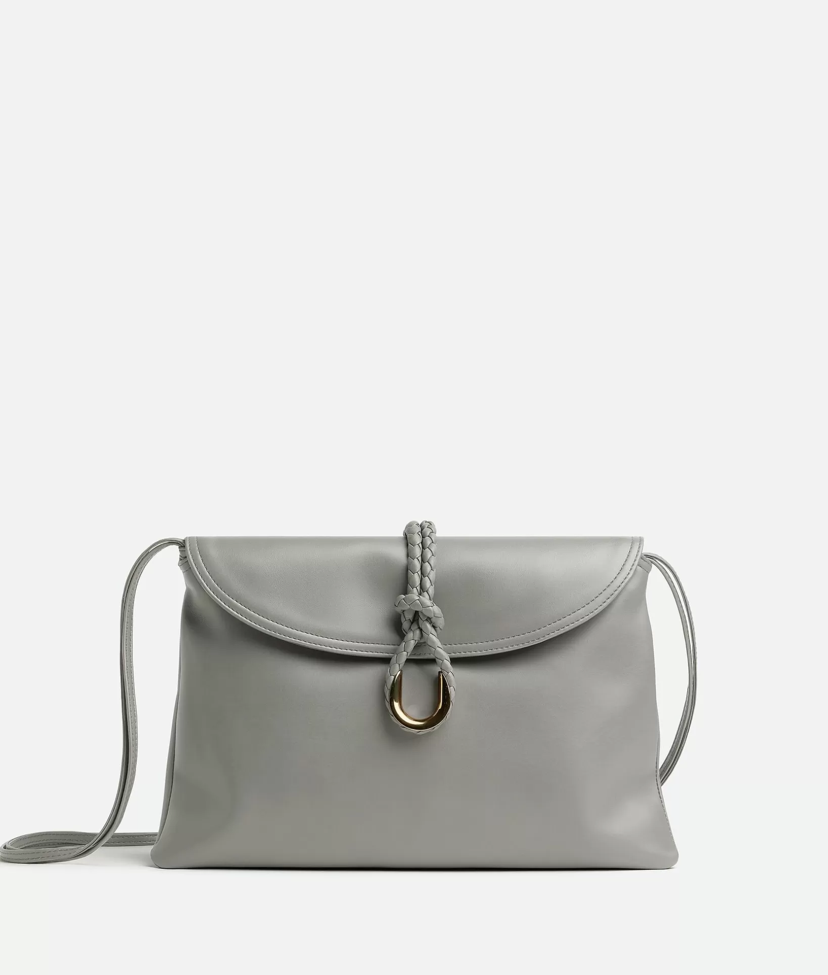 Crossbody>Bottega Veneta Medium Liberta Sterling