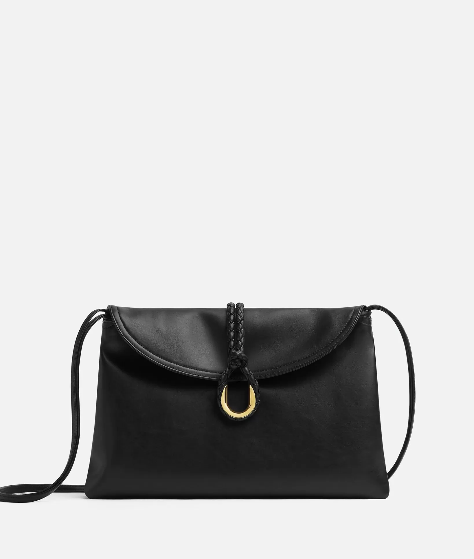 Crossbody>Bottega Veneta Medium Liberta Black