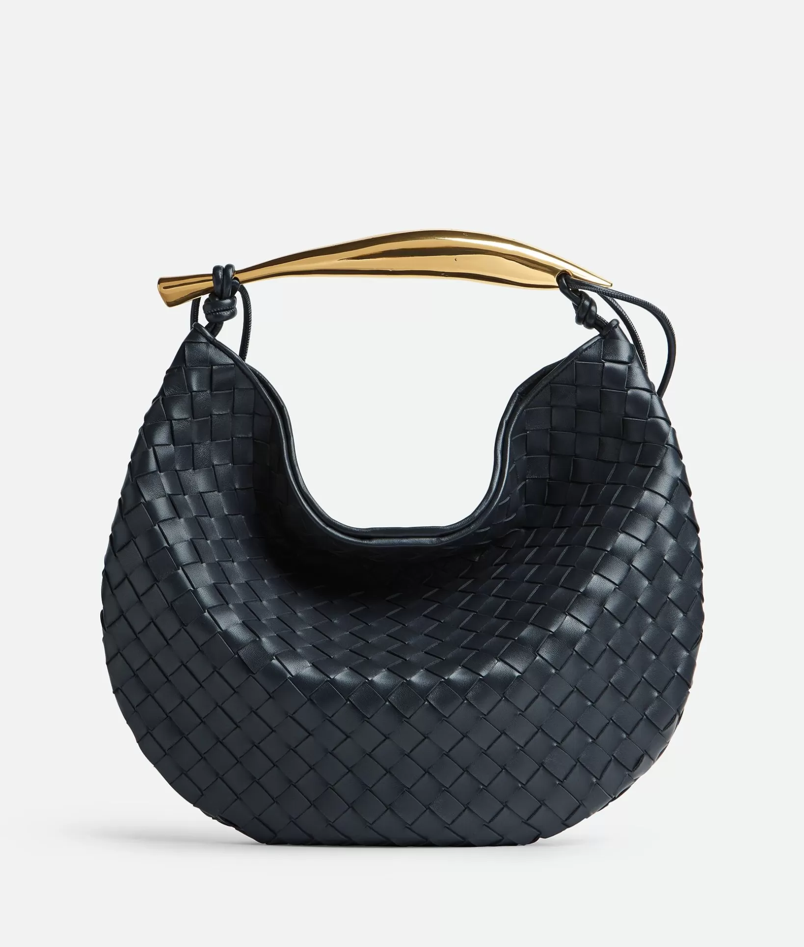 Handle | Shoulder>Bottega Veneta Medium Sardine Shadow