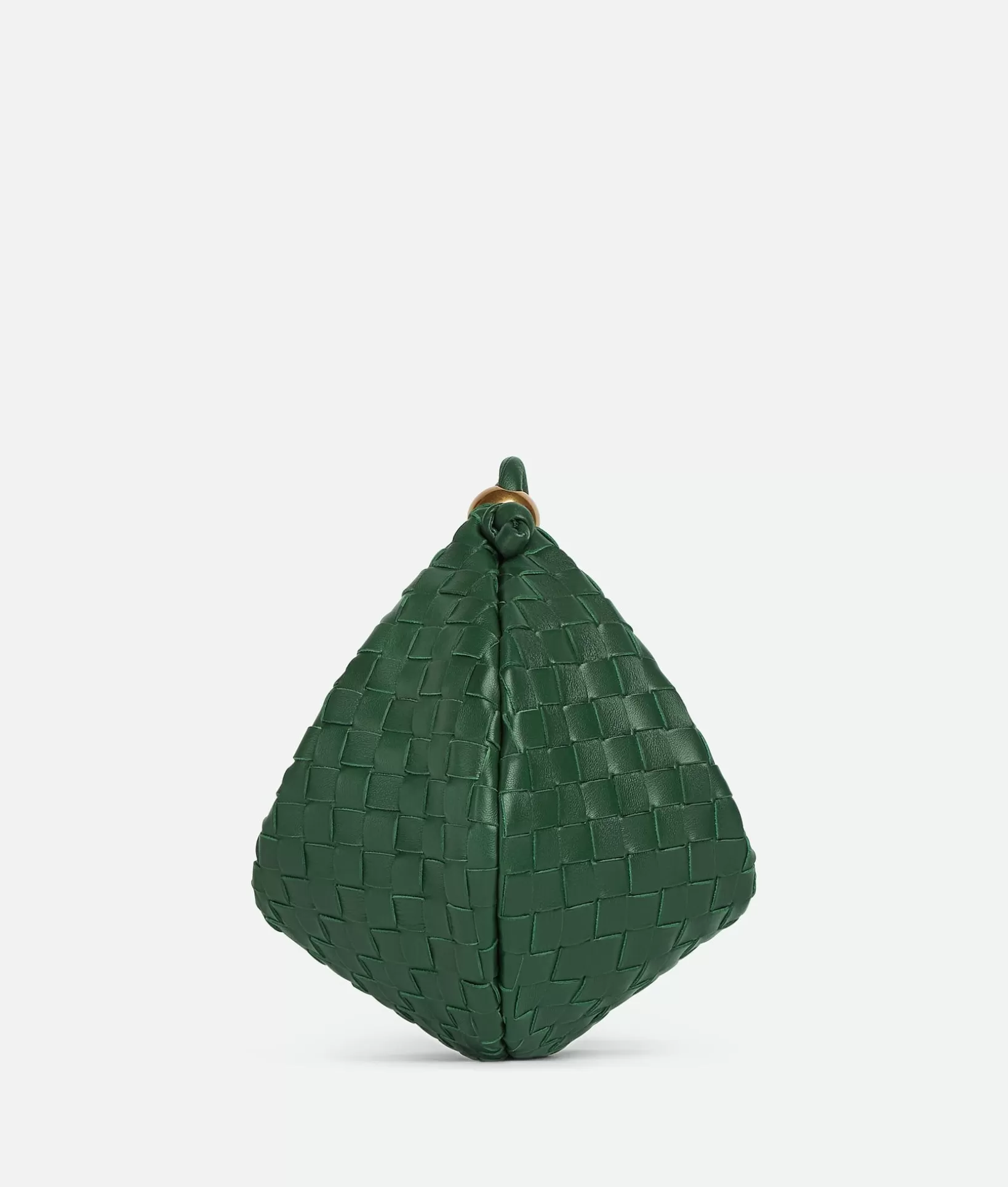 Mini>Bottega Veneta Medium Turn Pouch Raintree