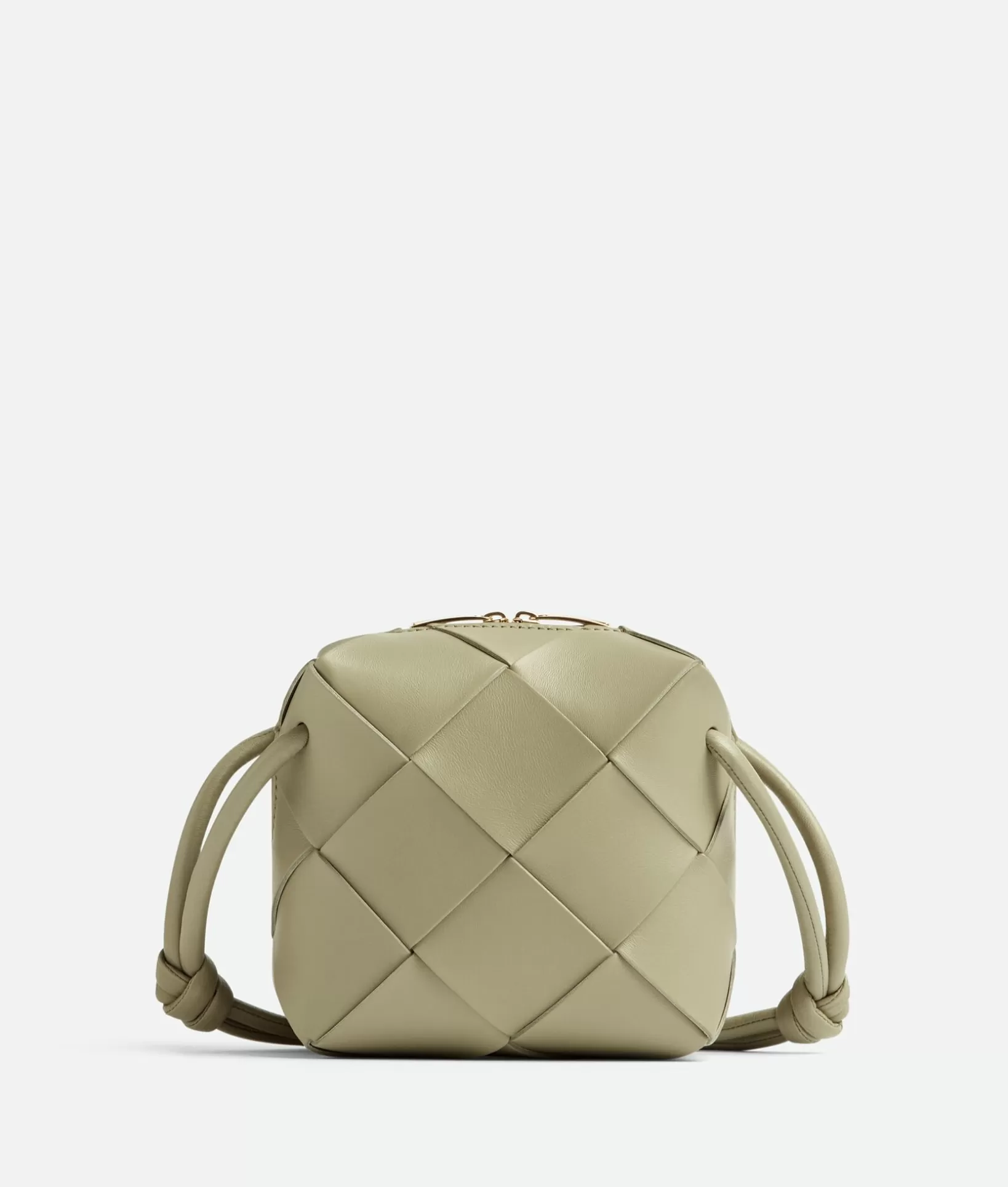 Crossbody | Mini>Bottega Veneta Mini Cassette Camera Bag Travertine