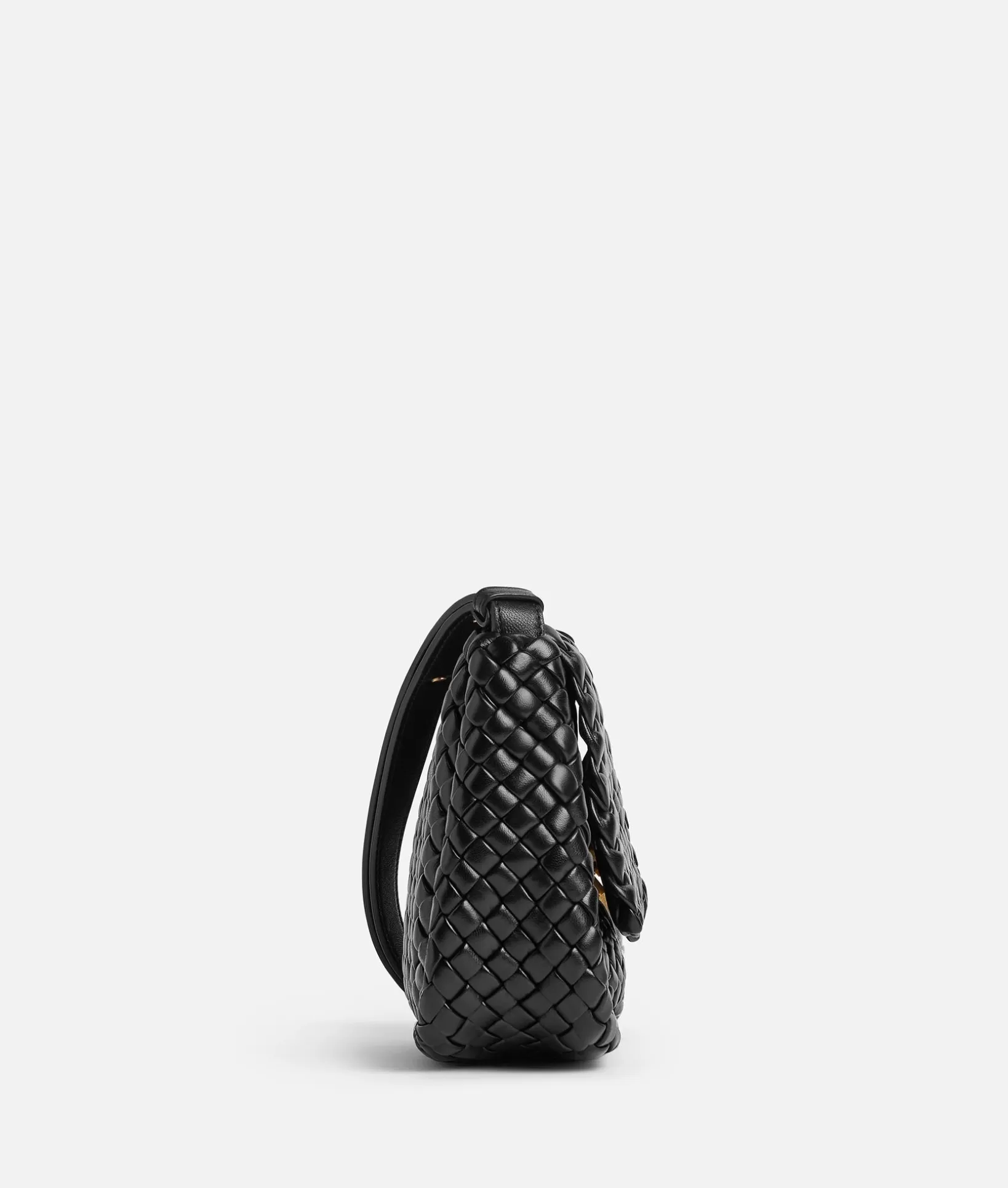 Shoulder | Mini>Bottega Veneta Mini Cobble Shoulder Bag Black