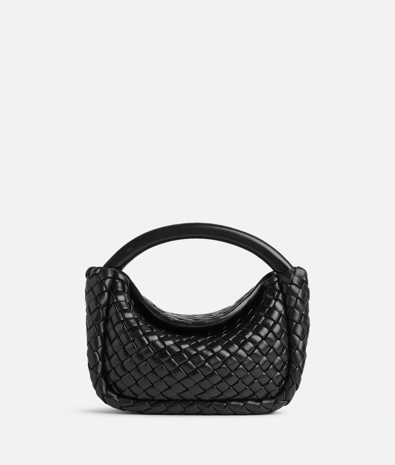 Handle | Mini>Bottega Veneta Mini Cobble Top Handle Black