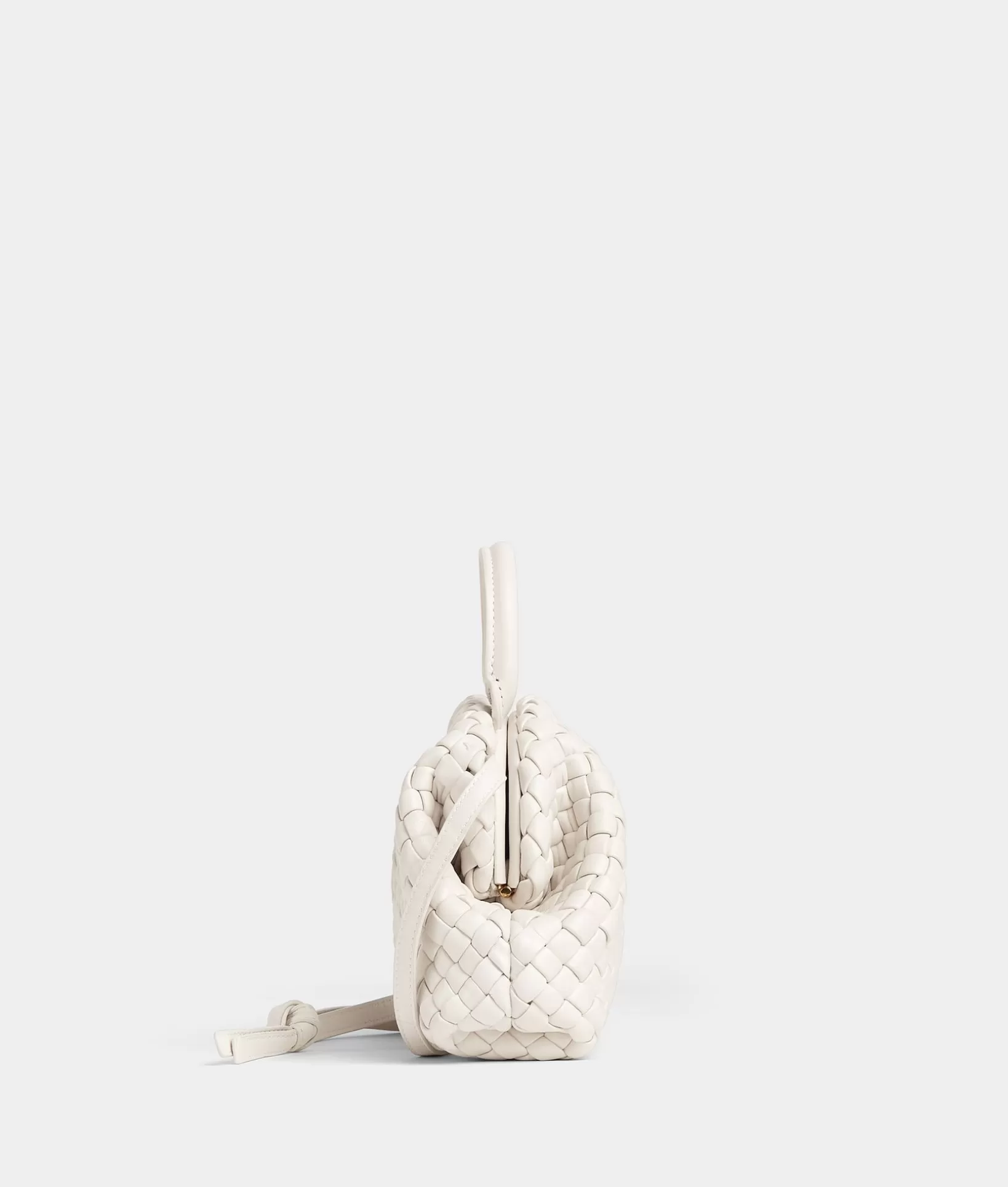 Handle | Mini>Bottega Veneta Mini Handle Chalk