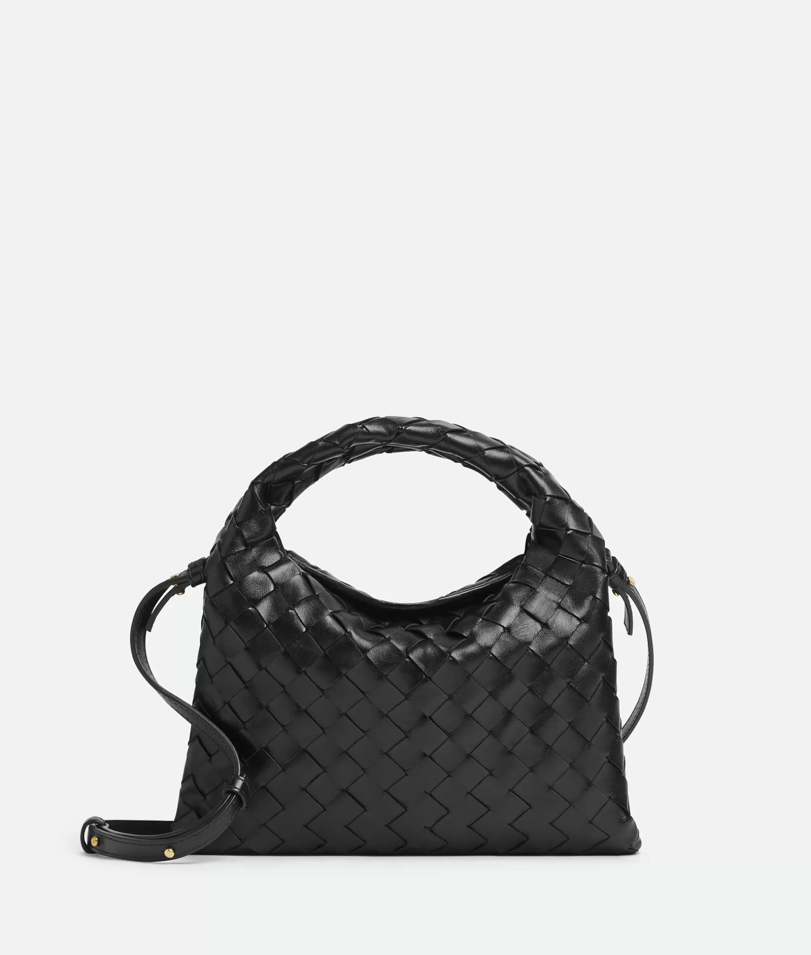 Crossbody | Mini>Bottega Veneta Mini Hop Black