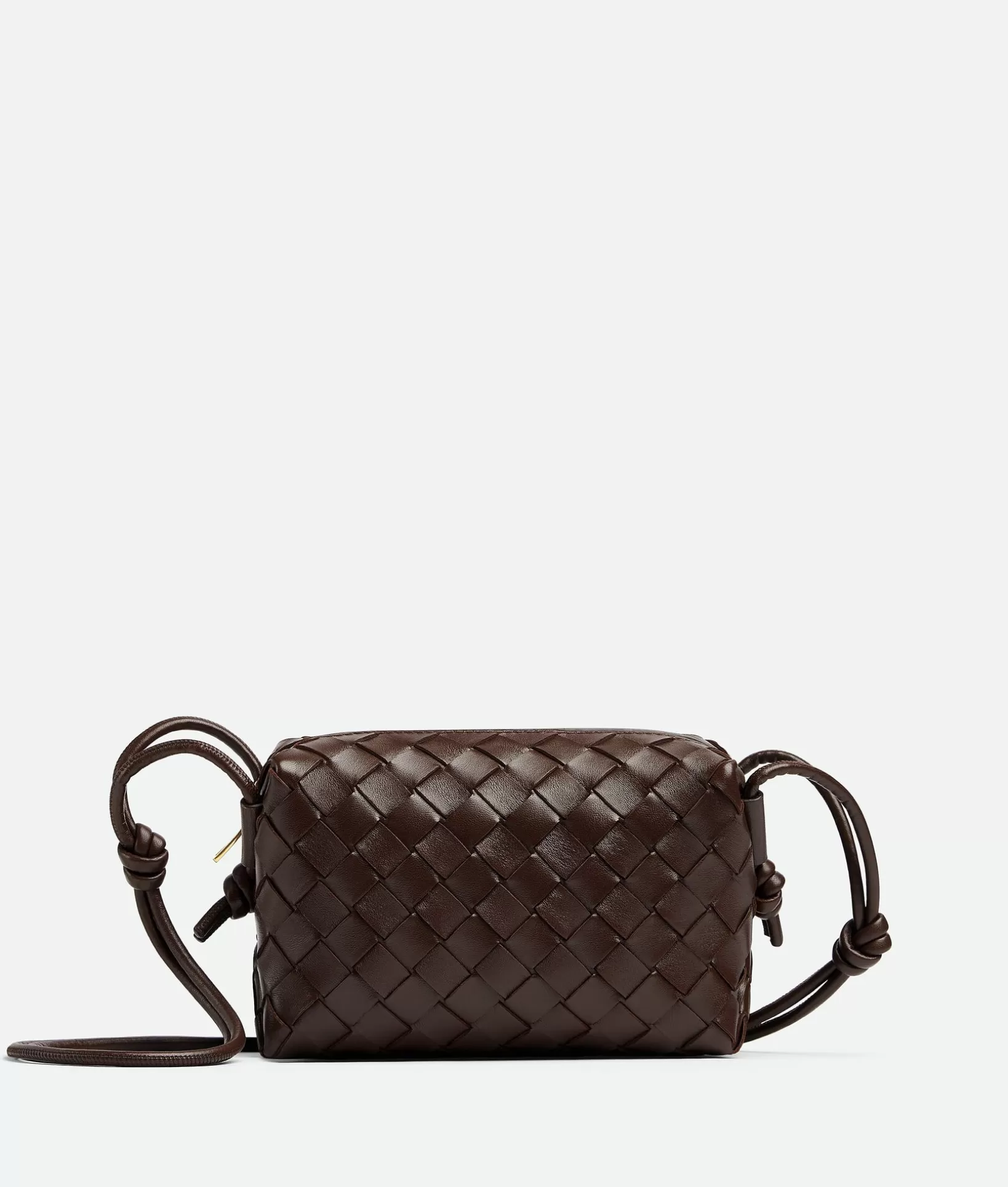 Mini>Bottega Veneta Mini Loop Camera Bag Light brown